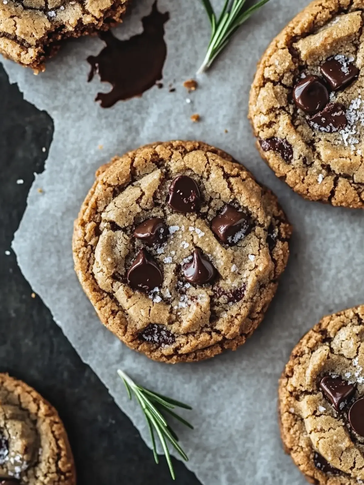 Brown Butter Rosemary Chocolate Chip Cookies You'll Adore 5 Brown Butter Rosemary Chocolate Chip Cookies