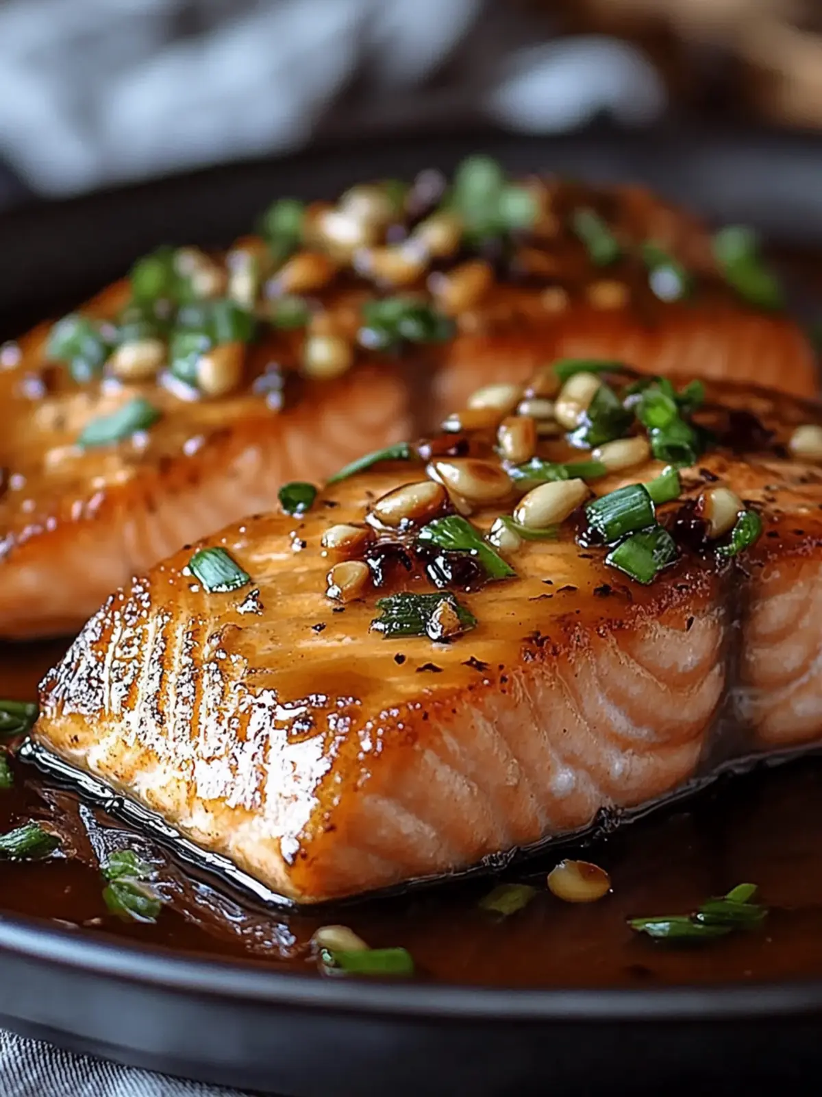 Delicious Salmon with Brown Sugar Garlic Glaze in 20 Minutes 4 Salmon with Brown Sugar Garlic Glaze