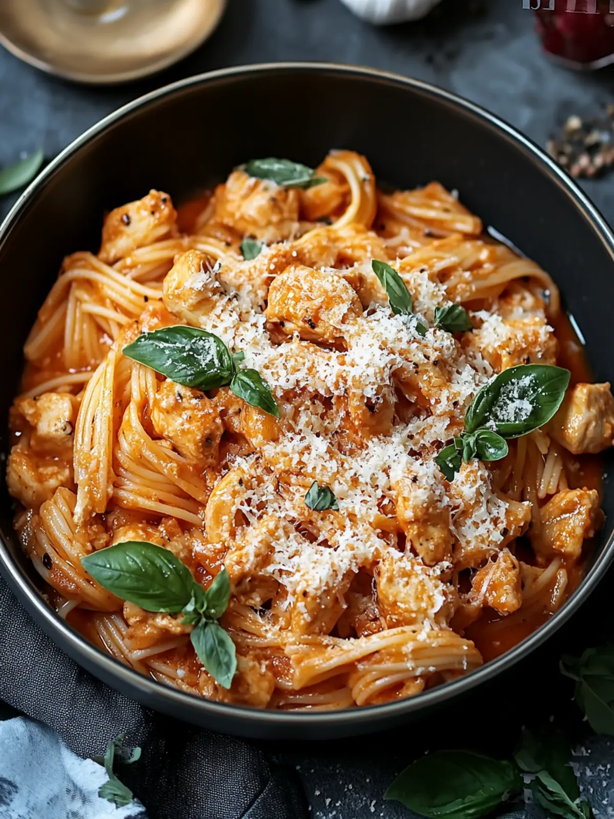 One-Pot Chicken Parmesan Pasta That's a Family Favorite 5 One-Pot Chicken Parmesan Pasta