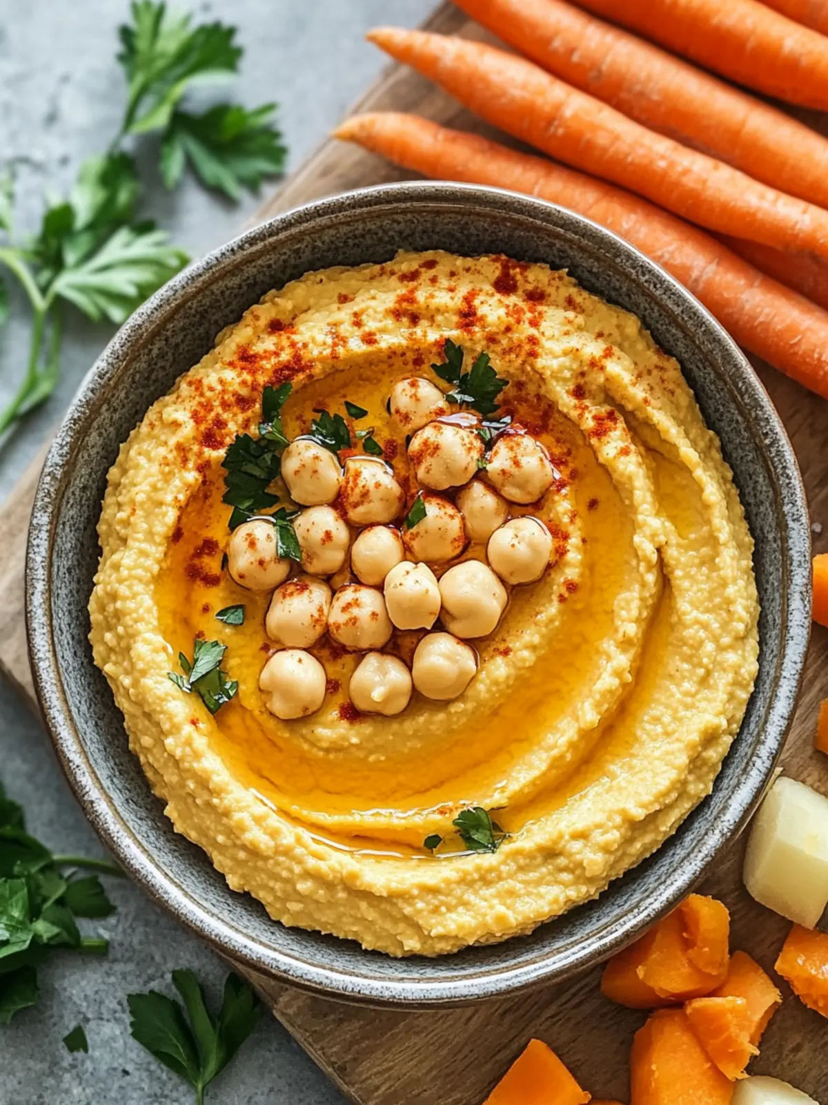 Butternut Squash Hummus Dip