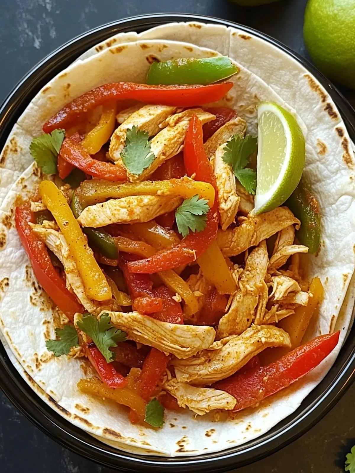 Savory Crockpot Chicken Fajitas Recipe for Easy Weeknight Bliss 3 Crockpot Chicken Fajitas Recipe