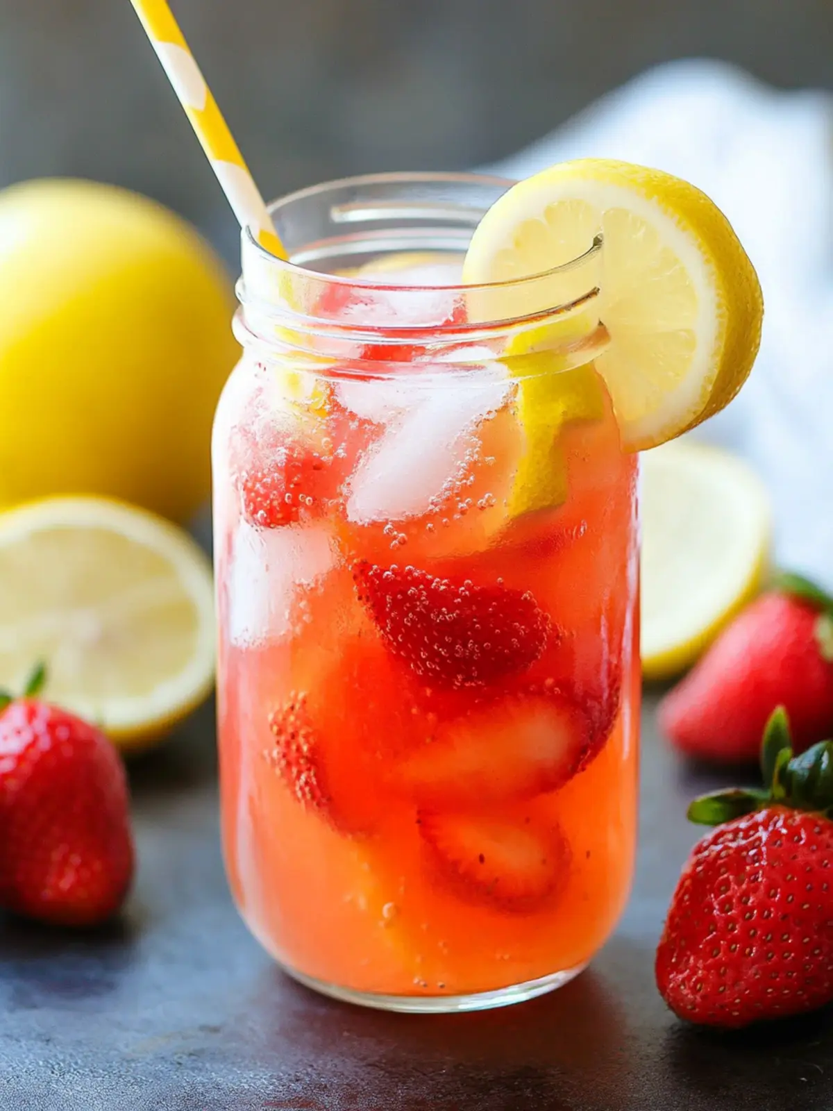 Homemade Strawberry Lemonade Recipe for Ultimate Summer Bliss 4 Homemade Strawberry Lemonade Recipe