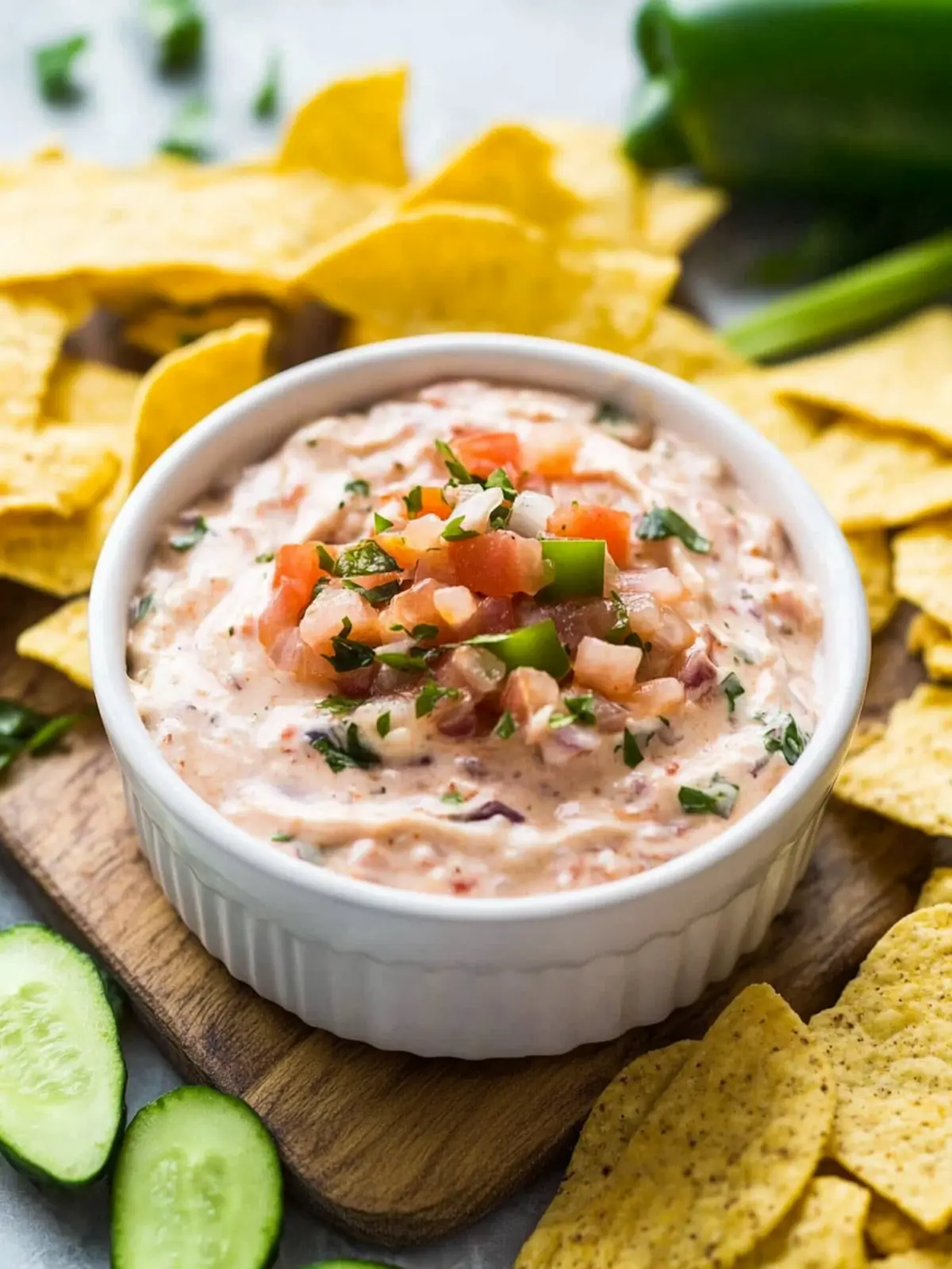Salsa and Cream Cheese Dip
