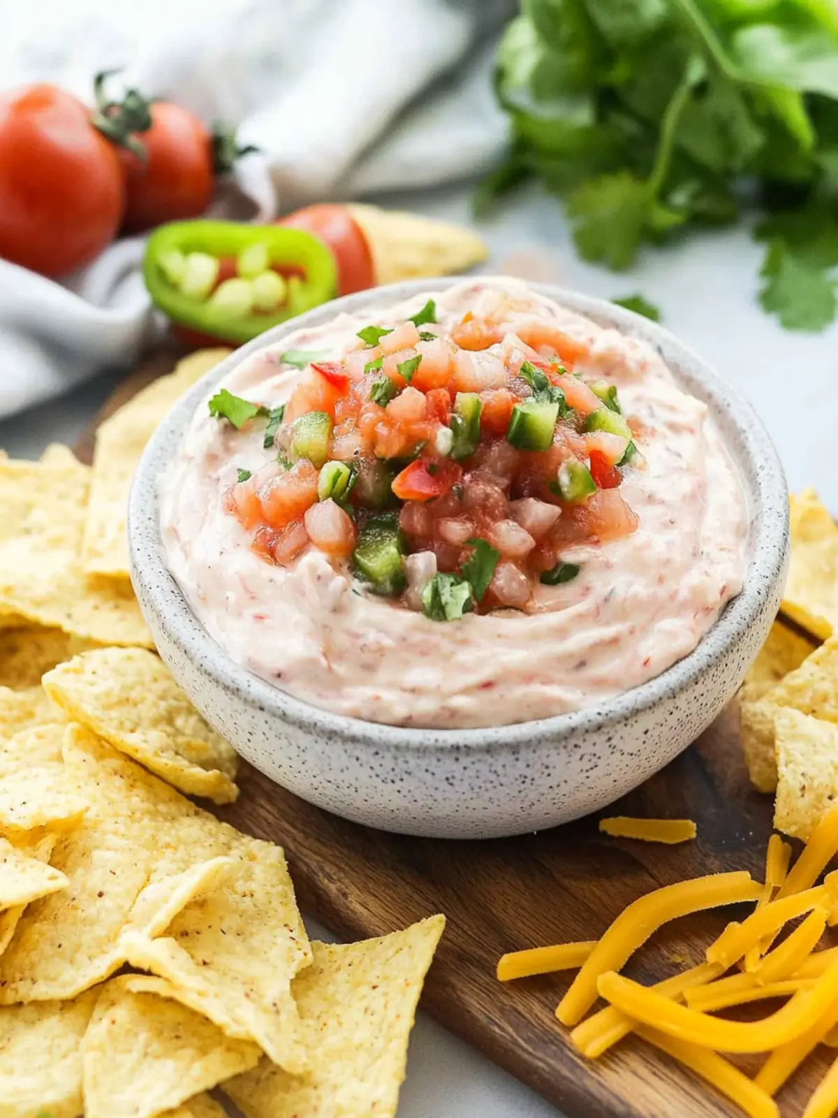 Salsa and Cream Cheese Dip