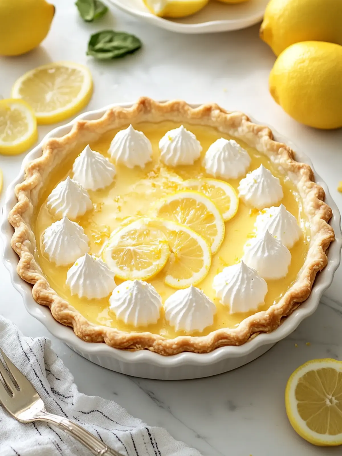 Best Lemon Pie – Classic Homemade Recipe for Mother's Day Treat 2 Best Lemon Pie – Classic Homemade Recipe for mother's day