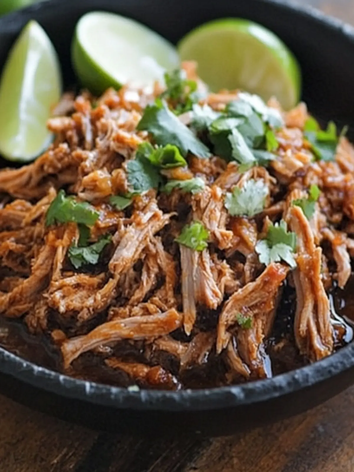 Slow Cooked Sweet Barbacoa Pork