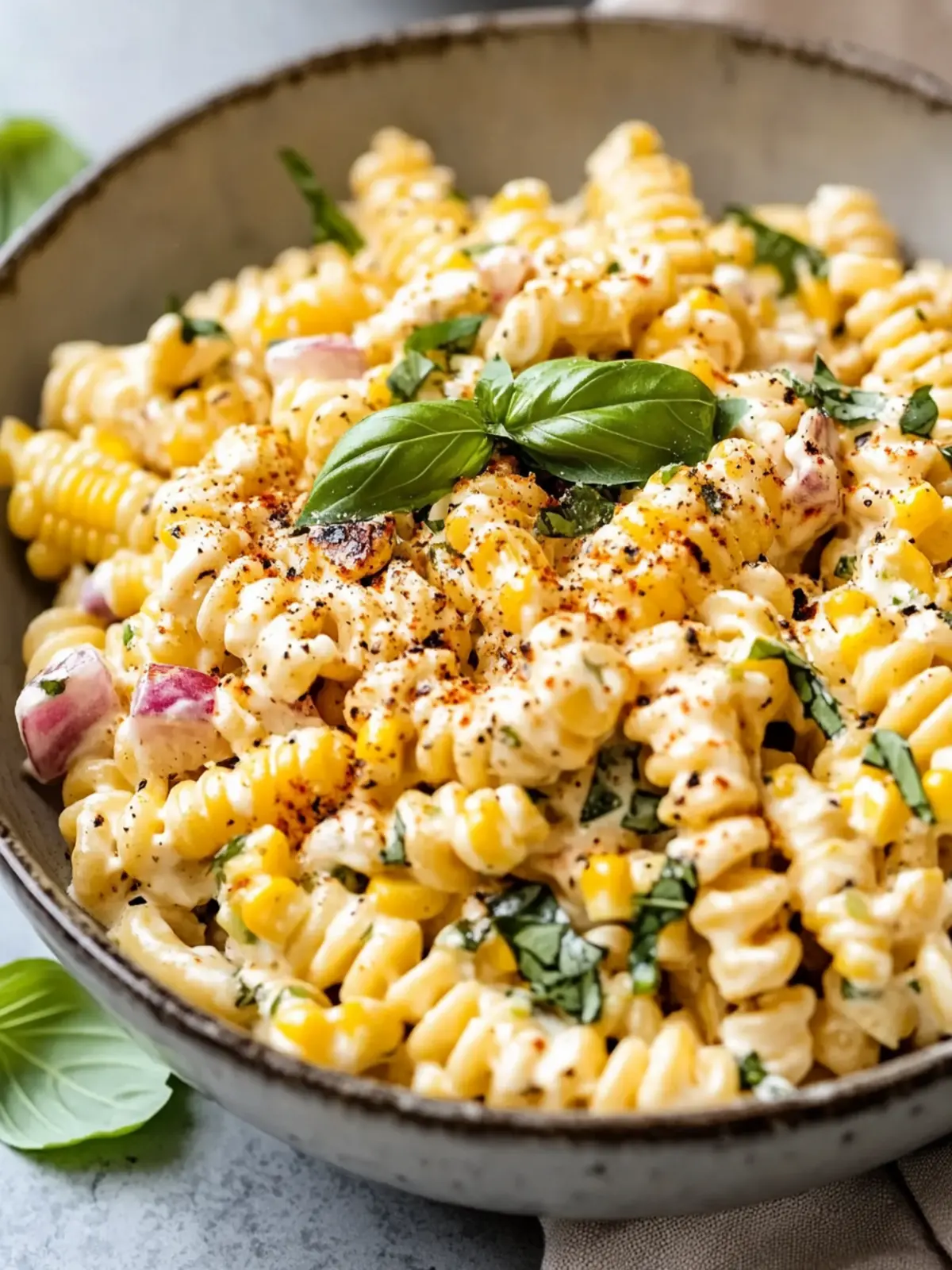 Creamy Street Corn Pasta Salad: Your Summer BBQ Showstopper 4 Creamy Street Corn Pasta Salad