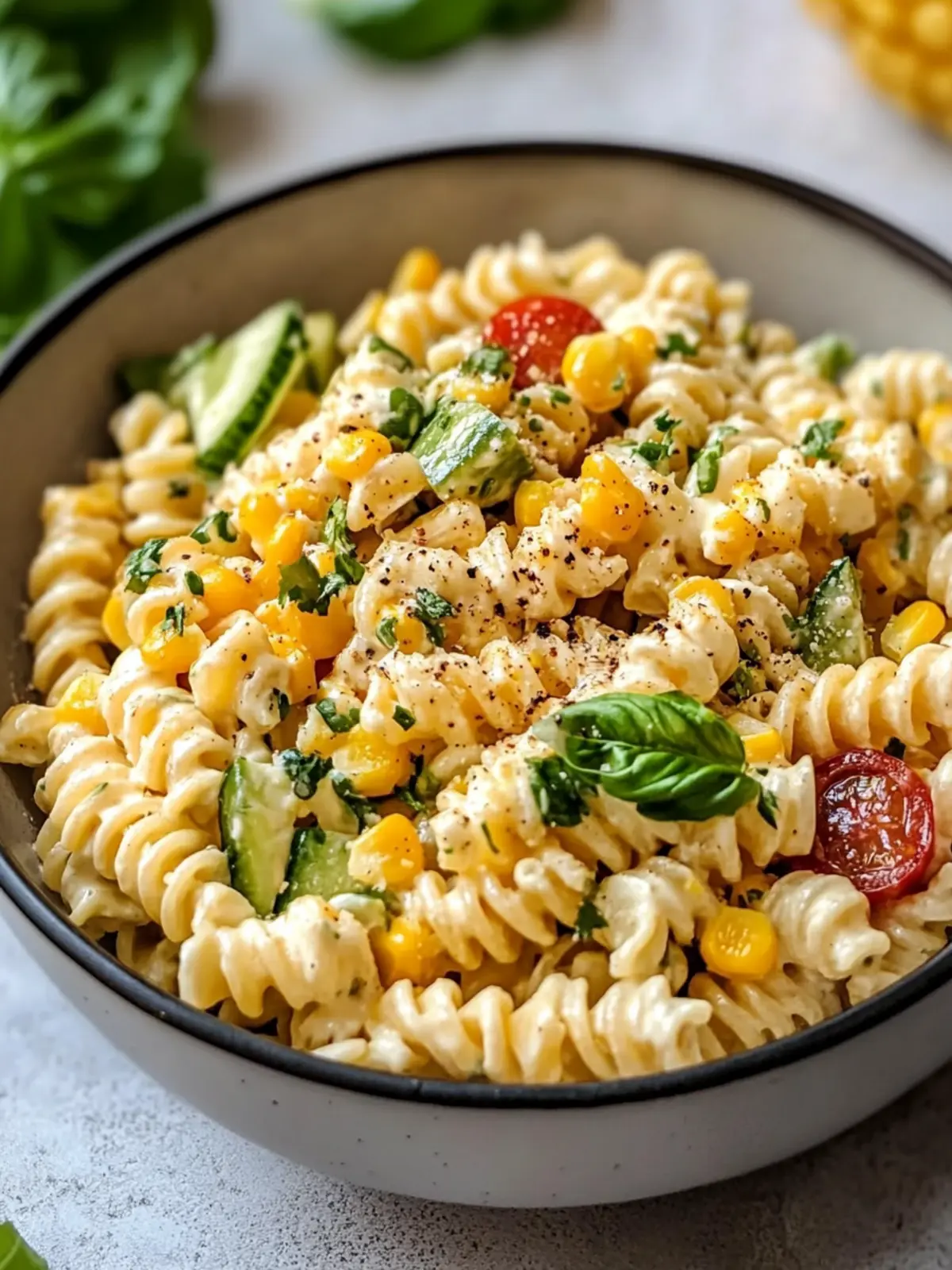 Creamy Street Corn Pasta Salad: Your Summer BBQ Showstopper 5 Creamy Street Corn Pasta Salad