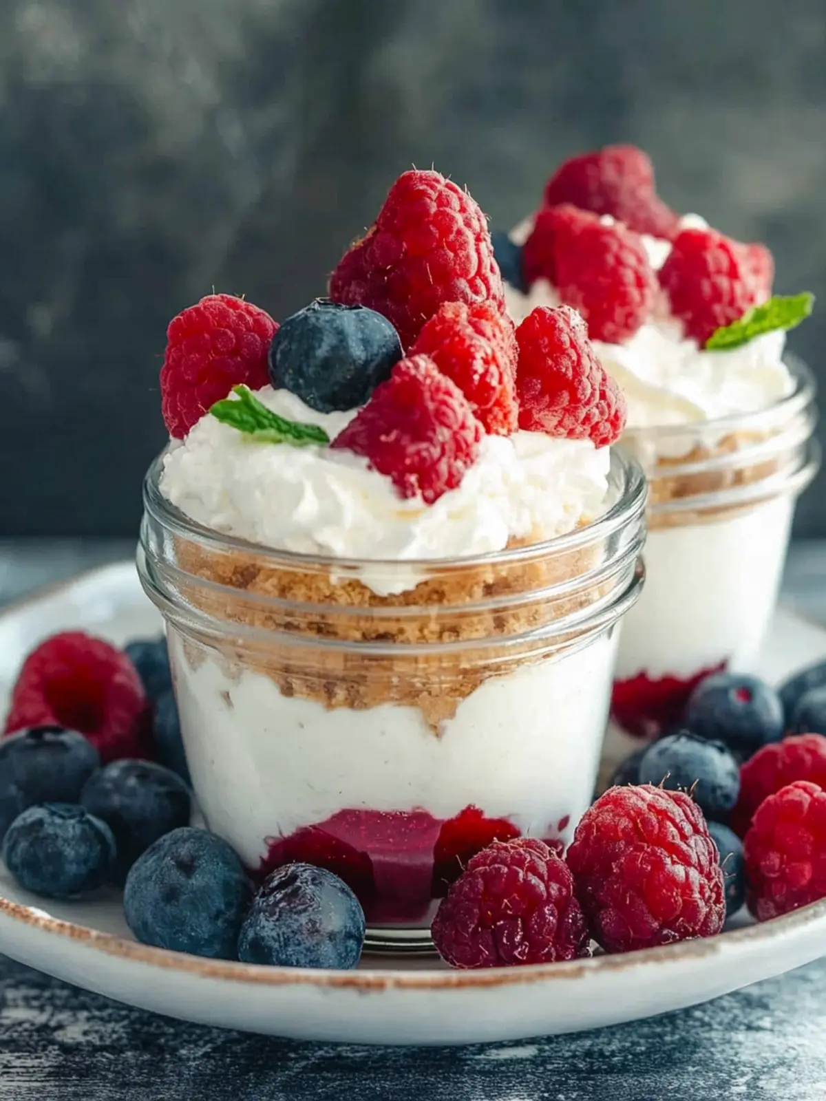 No Bake Cheesecake Parfait: A Decadent Treat You’ll Love 2 No Bake Cheesecake Parfait