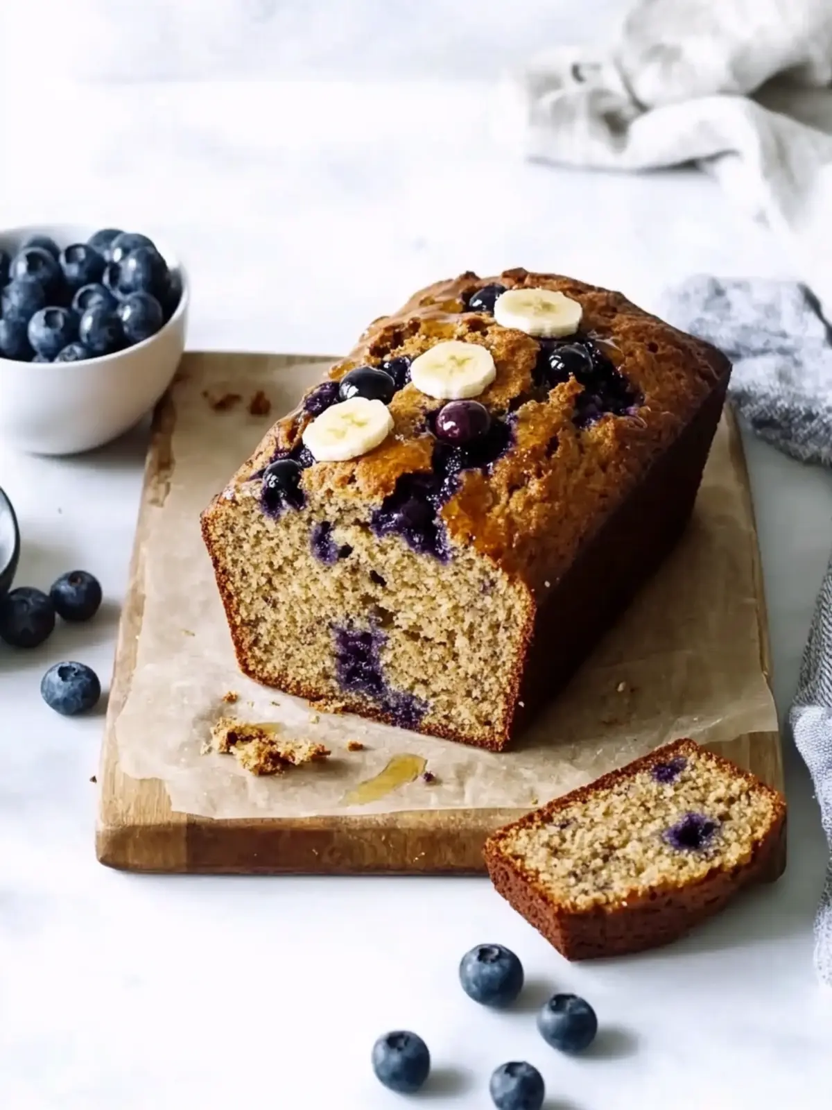 Irresistible Golden Syrup Banana and Blueberry Bread Recipe 5 Golden syrup banana and blueberry bread