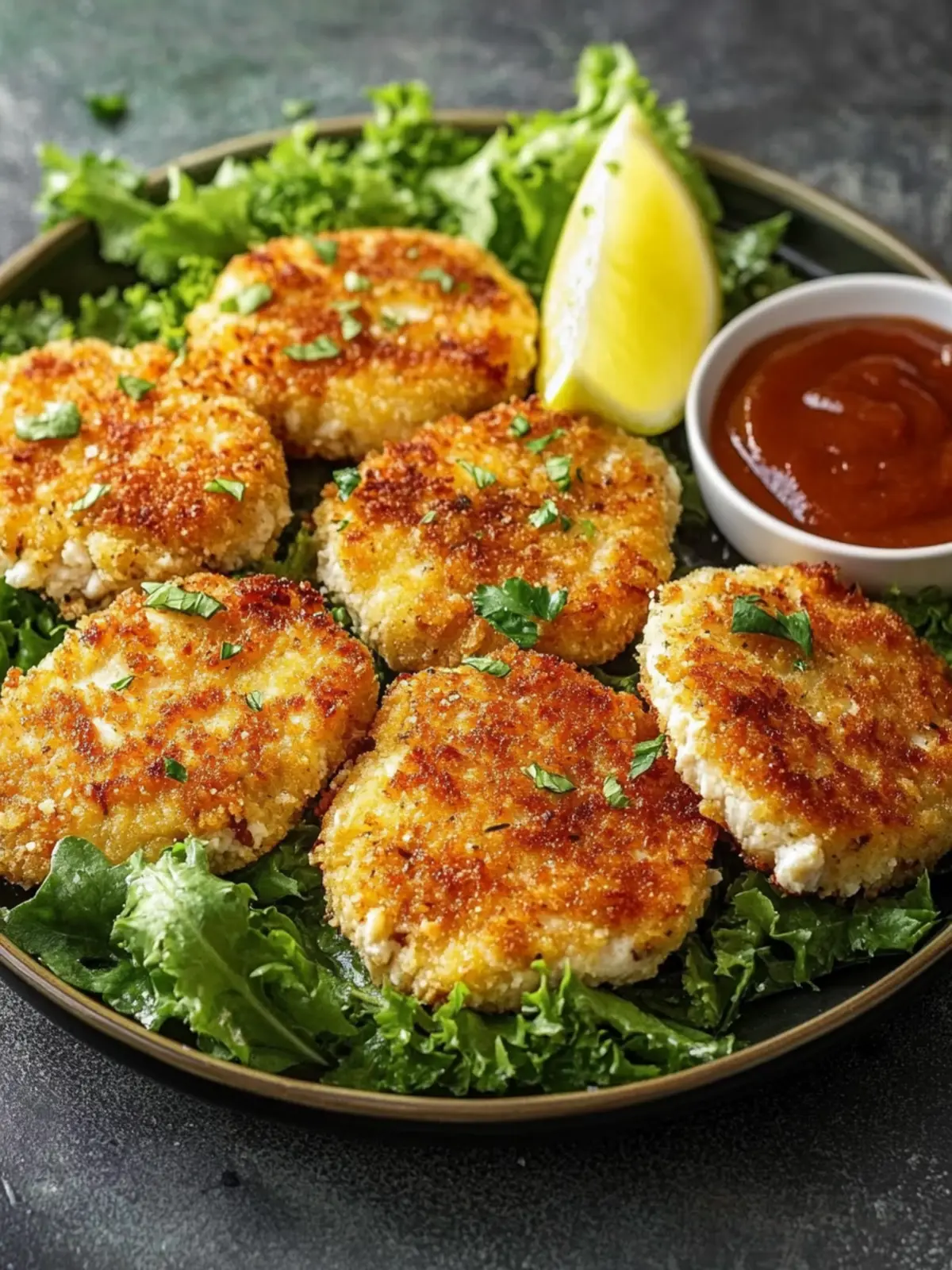 Cottage Cheese Crusted Chicken Cutlets