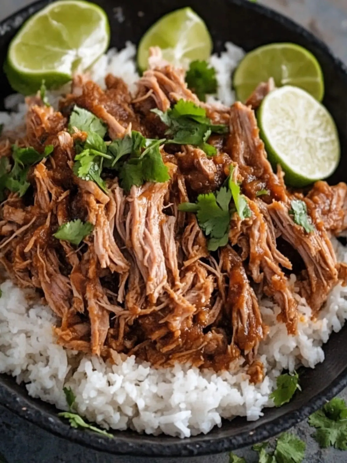 Slow Cooked Sweet Barbacoa Pork