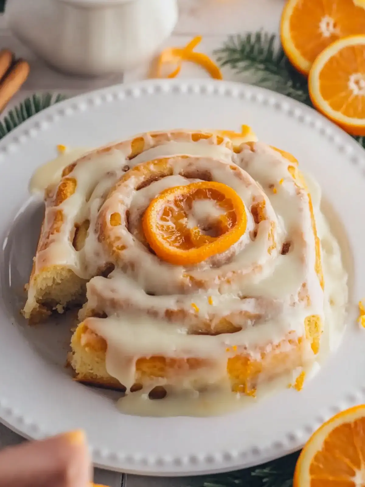 Irresistible Orange Cinnamon Rolls with Sweet Citrus Icing 2 Orange Cinnamon Rolls