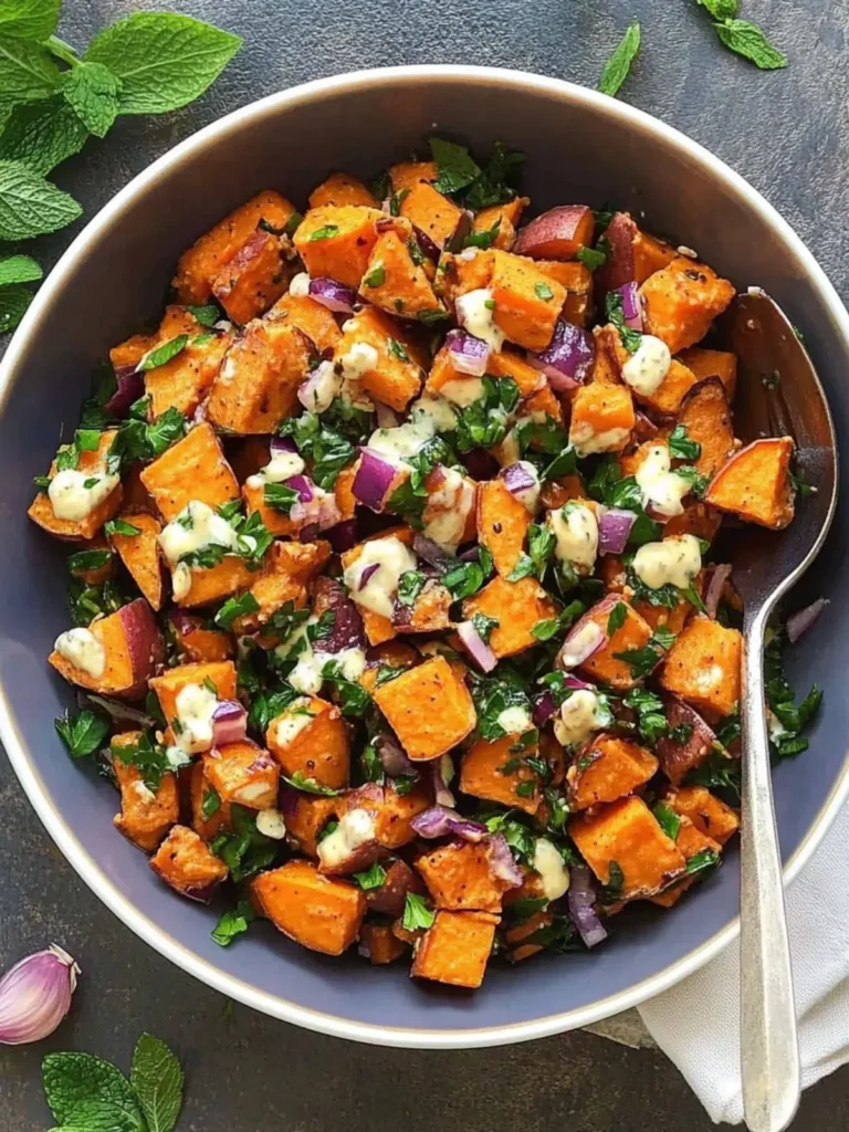 Roasted Sweet Potato Salad
