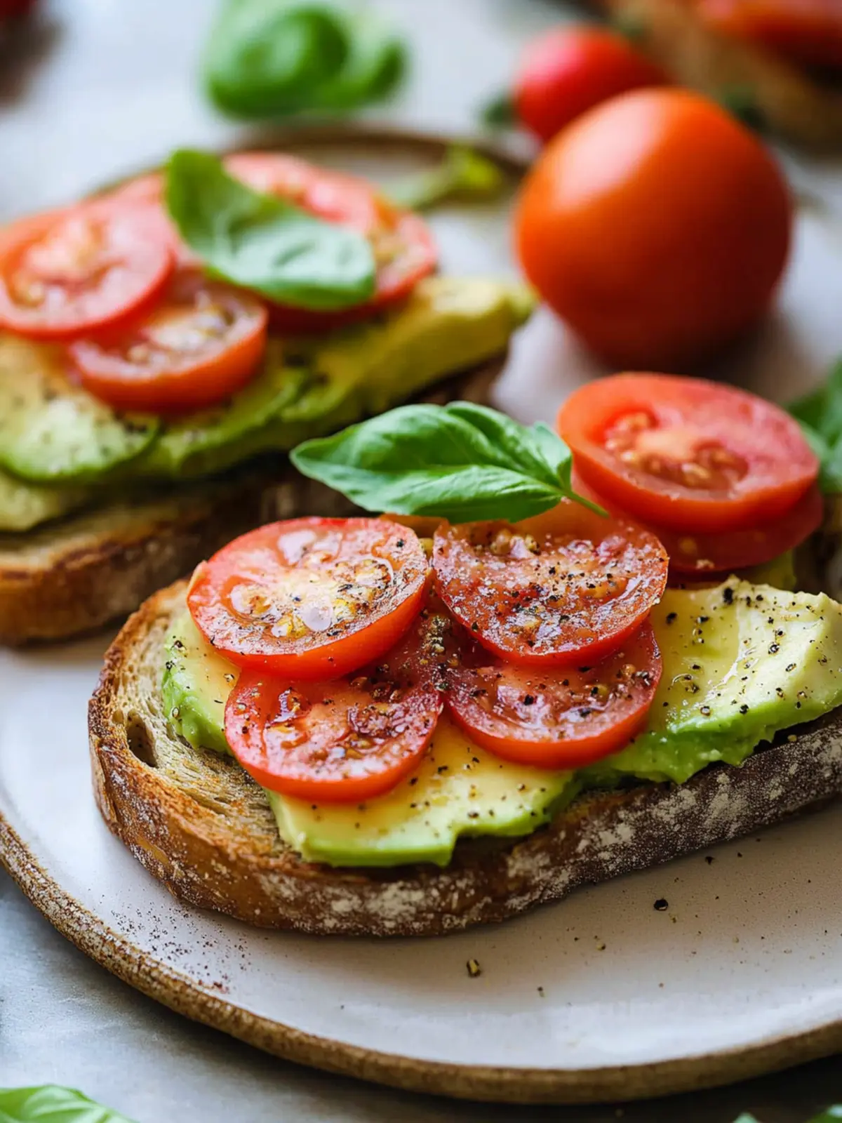 Avocado and Tomato Toast: A Fresh Twist for Summer Brunch 5 Avocado and Tomato Toast