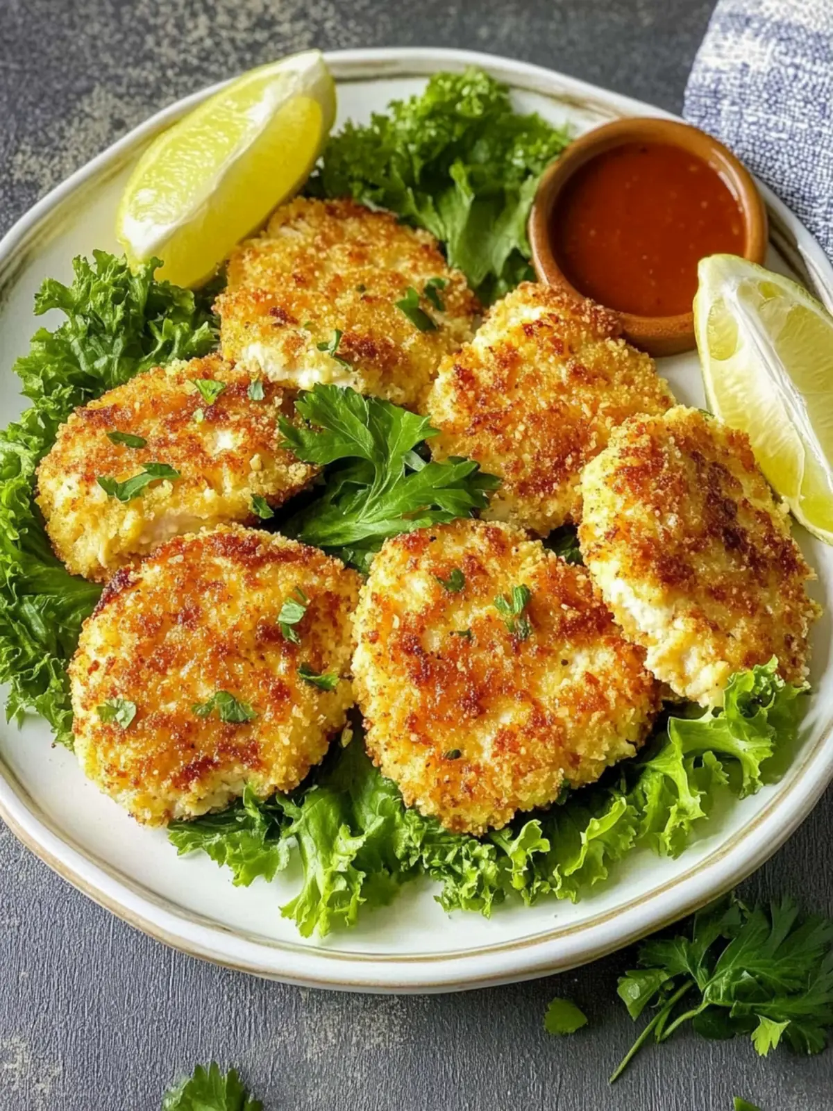 Cottage Cheese Crusted Chicken Cutlets