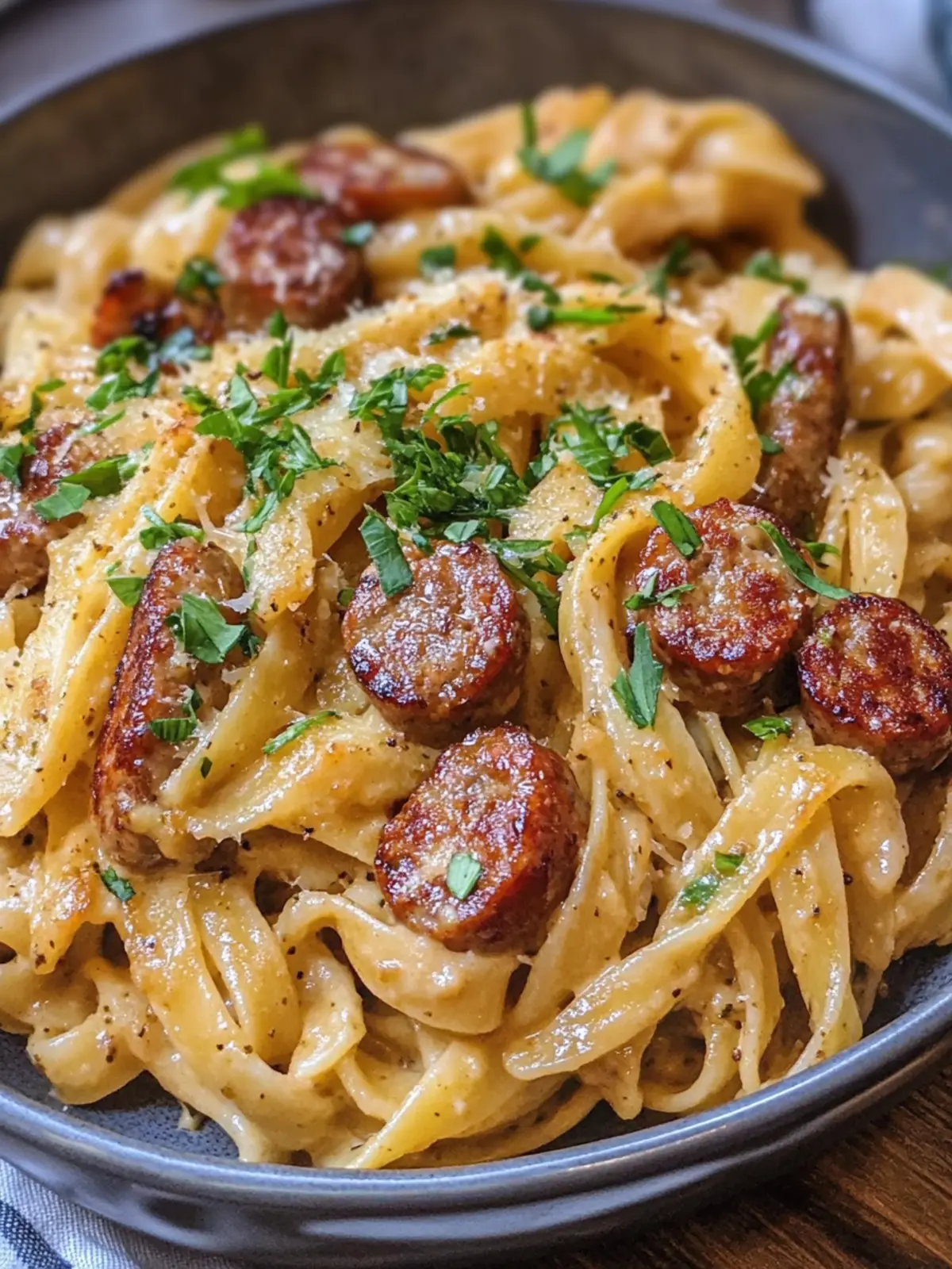 Creamy Cajun Sausage Pasta That's Bursting with Flavor 5 Creamy Cajun Sausage Pasta