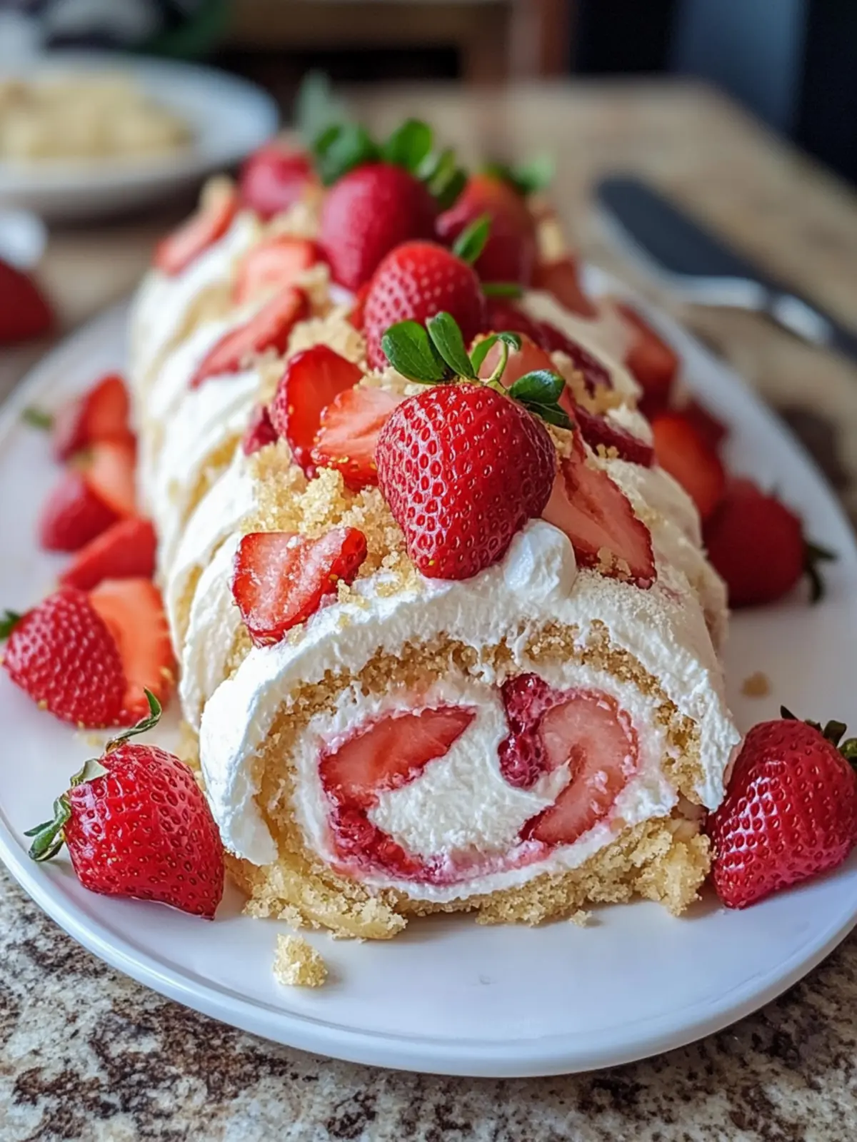 Sweet Strawberry Shortcake Cheesecake Rolls You’ll Crave! 5 Sweet Strawberry Shortcake Cheesecake Rolls