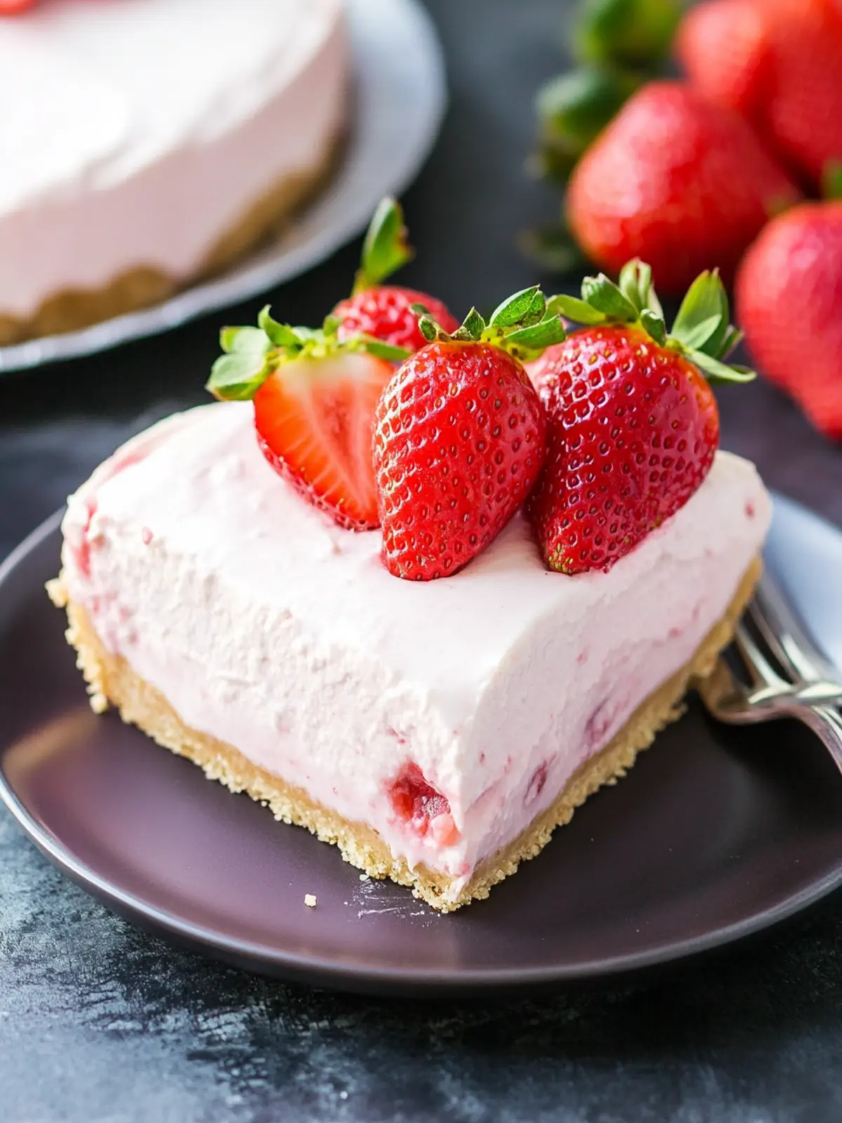 No Bake Strawberry Cheesecake That Will Wow Your Guests 2 No Bake Strawberry Cheesecake