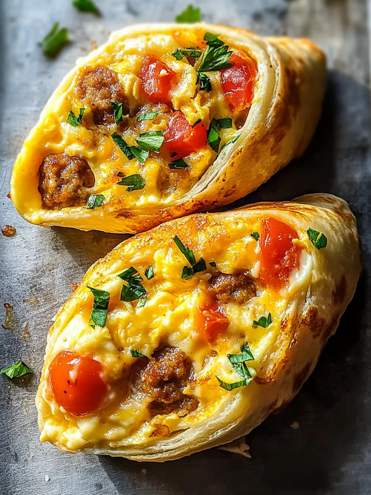 Savor Every Bite: Sausage Egg and Cheese Breakfast Roll-Ups 4 Sausage Egg and Cheese Breakfast Roll-Ups