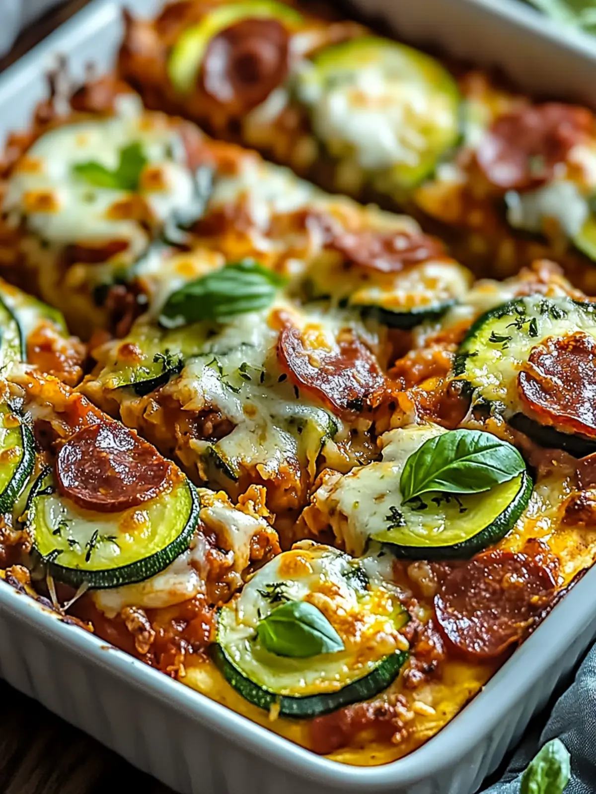 Zucchini Pizza Casserole Easy and Quick Recipe for Family Fun 5 Zucchini Pizza Casserole Easy and Quick Recipe