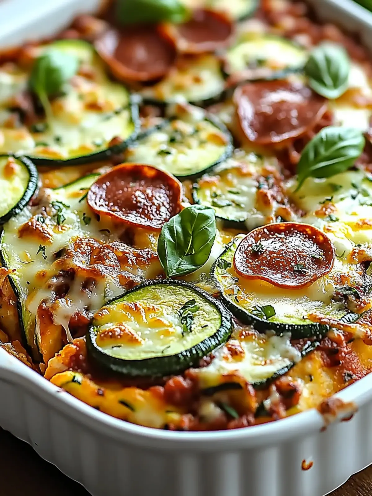 Zucchini Pizza Casserole Easy and Quick Recipe for Family Fun 2 Zucchini Pizza Casserole Easy and Quick Recipe