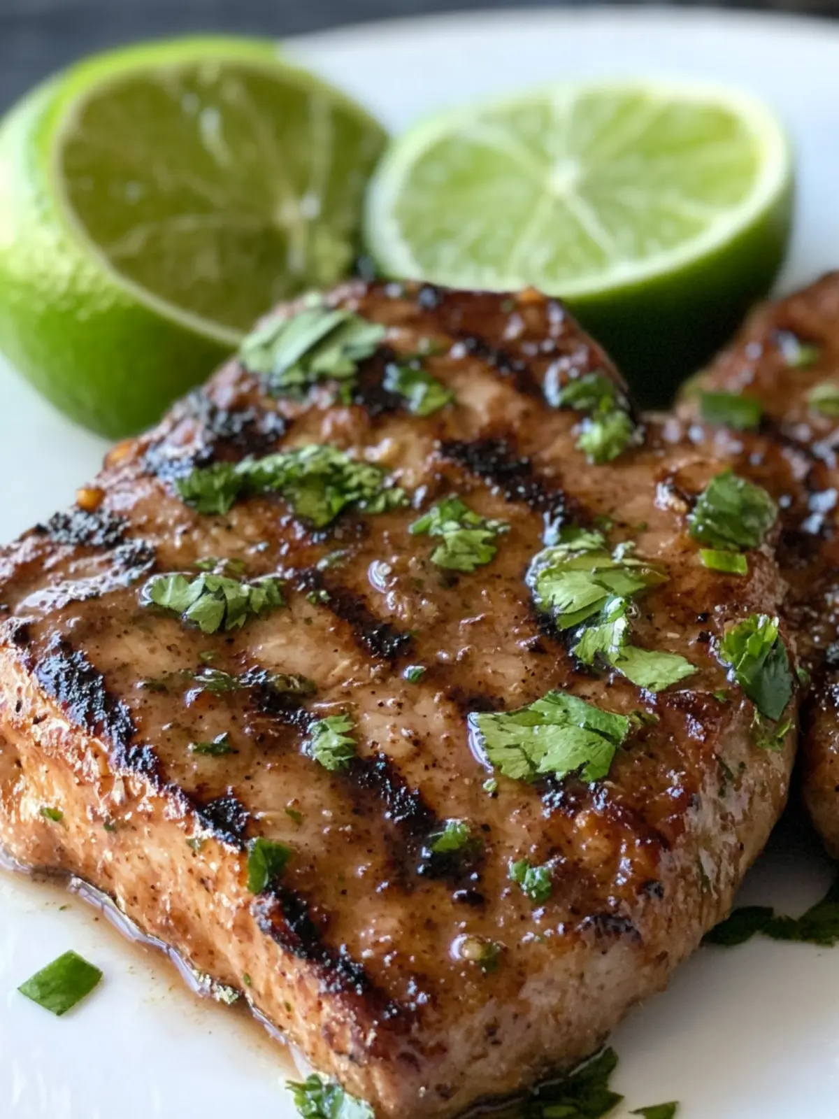Quick Garlic-Lime Marinated Pork Chops for Busy Weeknights 2 Quick Garlic-Lime Marinated Pork Chops