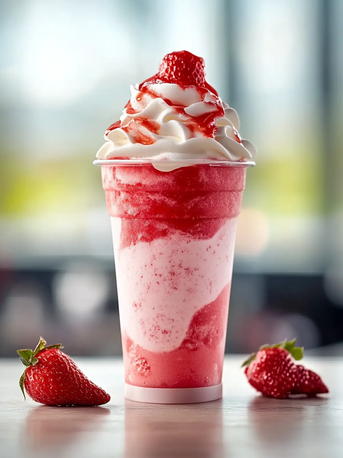 Irresistibly Creamy Strawberry Cream Slush Frappuccino Recipe 2 Strawberry Cream Slush Frappuccino
