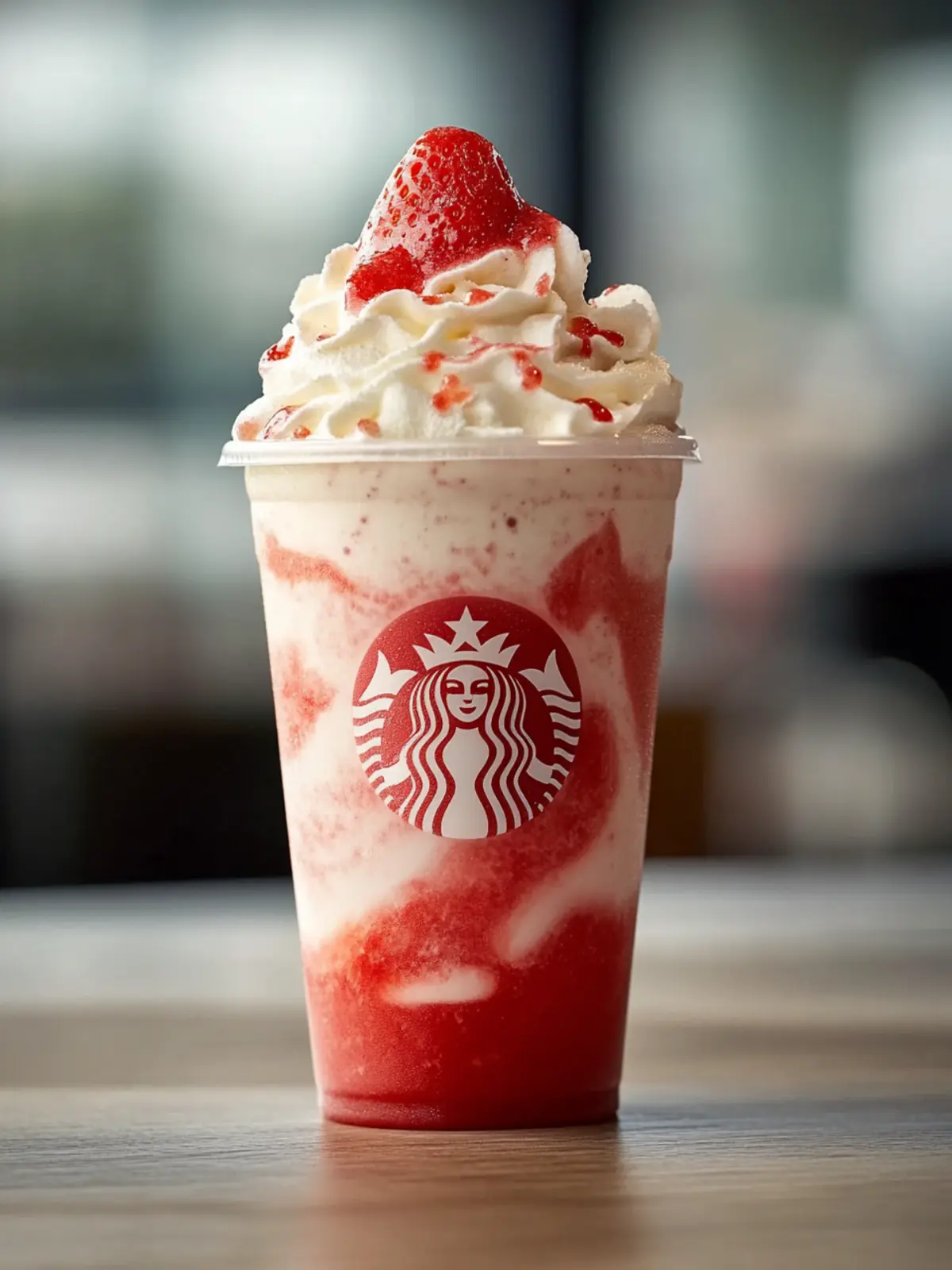 Irresistibly Creamy Strawberry Cream Slush Frappuccino Recipe 4 Strawberry Cream Slush Frappuccino
