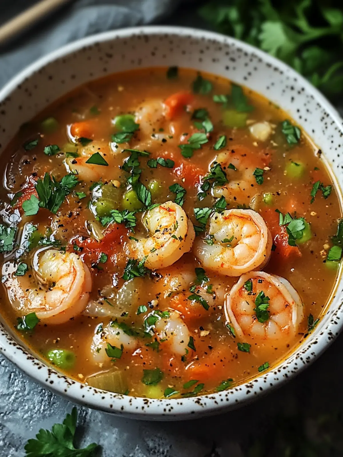 Quick and Spicy Shrimp Soup: A Cozy 25-Minute Wonder 2 Quick and Spicy Shrimp Soup