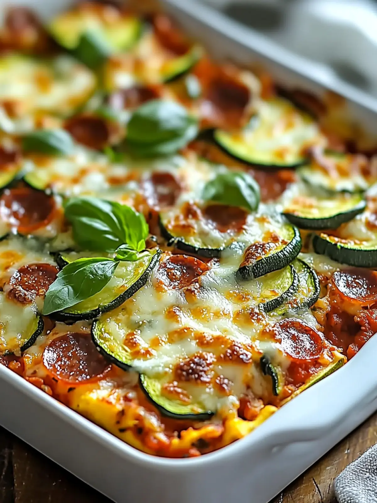 Zucchini Pizza Casserole Easy and Quick Recipe for Family Fun 3 Zucchini Pizza Casserole Easy and Quick Recipe