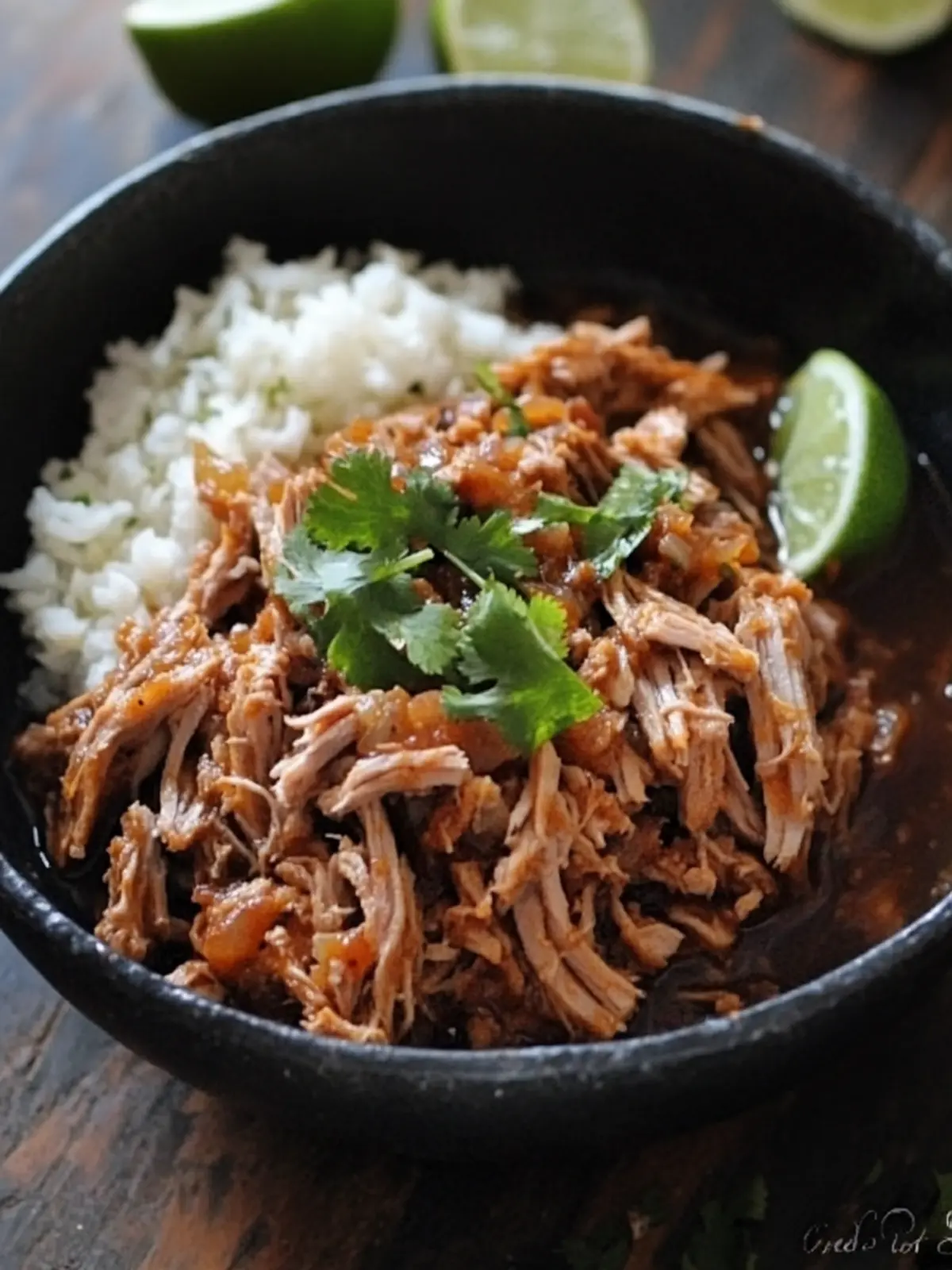 Slow Cooked Sweet Barbacoa Pork