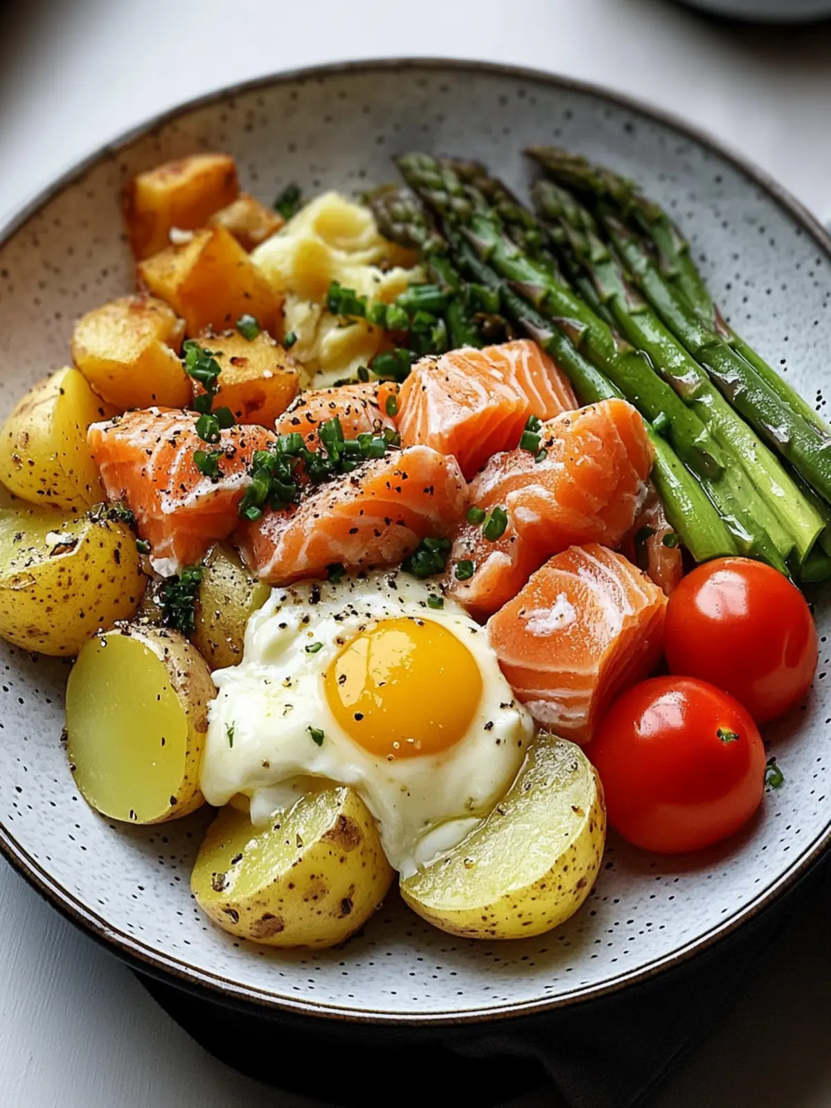 Savory Salmon Potato Asparagus Breakfast Bowl for Cozy Mornings 5 Salmon Potato Asparagus Breakfast Bowl