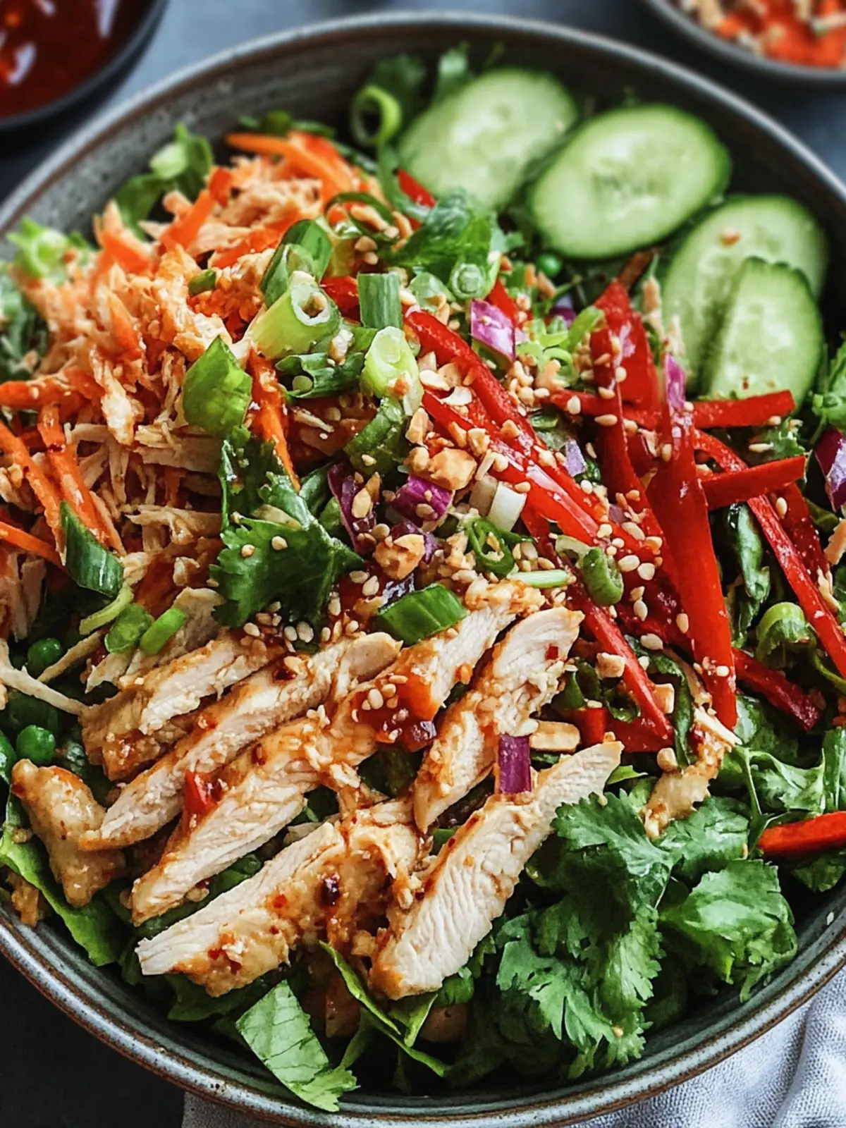 Quick & Fresh Chinese Chicken Salad for Busy Weeknights 2 Chinese Chicken Salad