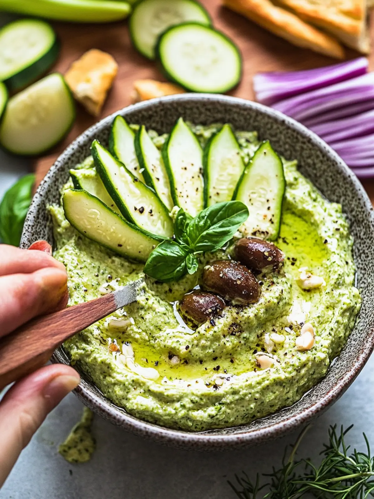 Zesty Roasted Zucchini Dip That's Dairy-Free and Delicious 4 Roasted Zucchini Dip