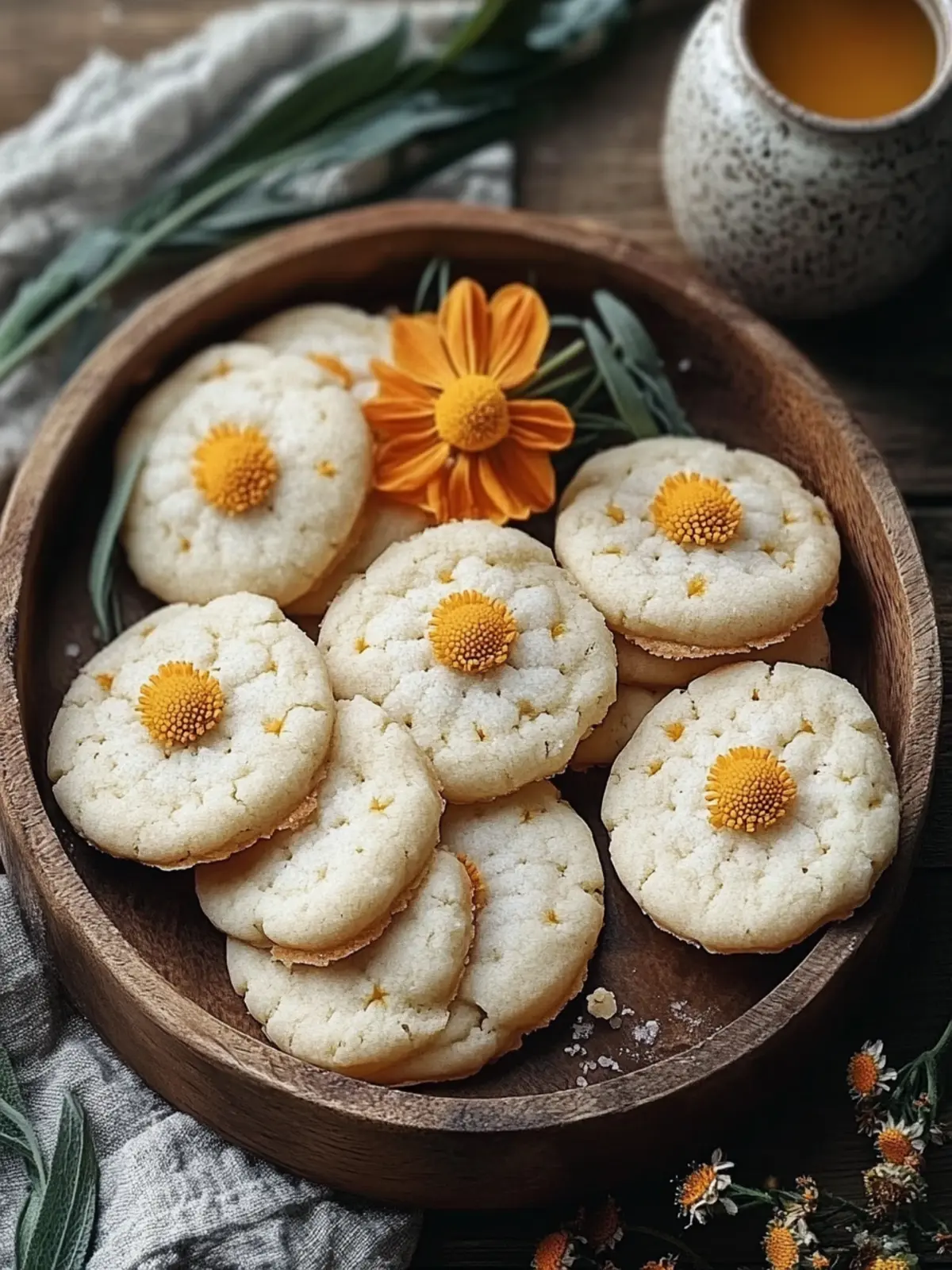 Vegan Chamomile Sugar Cookies for Cozy Sweet Moments 5 Vegan Chamomile Sugar Cookies