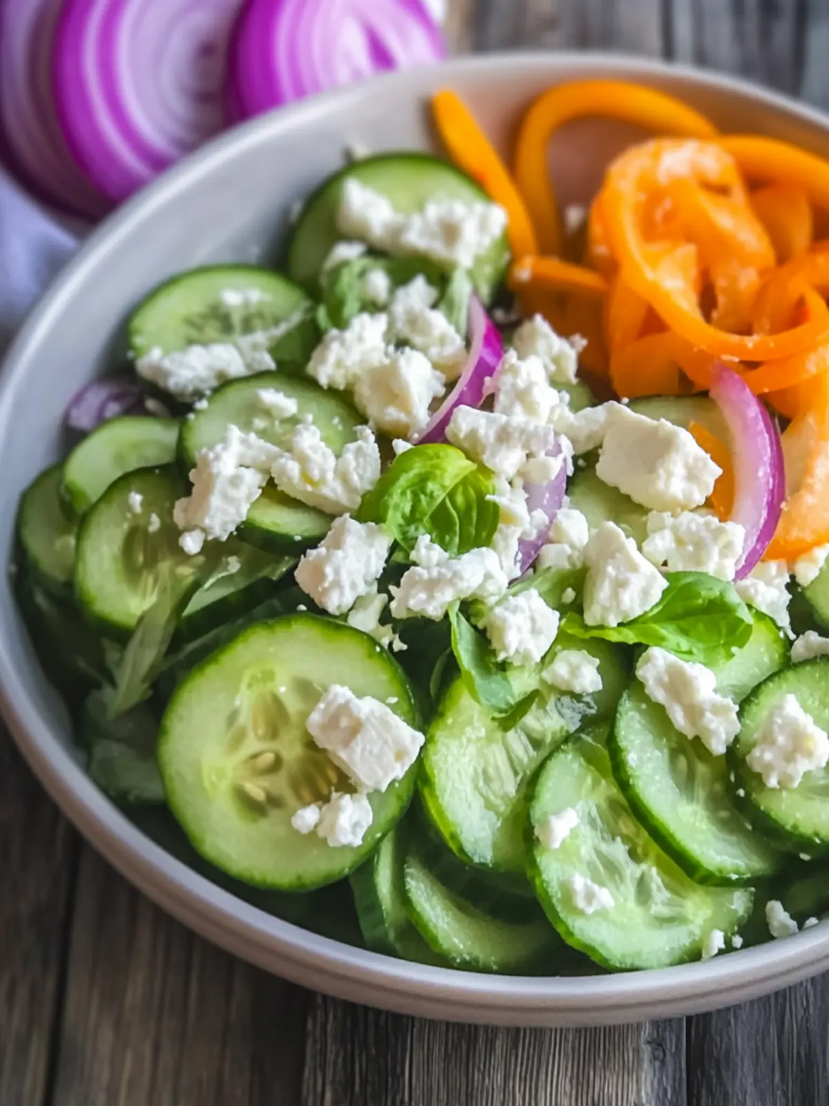 Delicious Cucumber Feta Salad Recipe for a Quick Refresh! 3 Cucumber Feta Salad Recipe