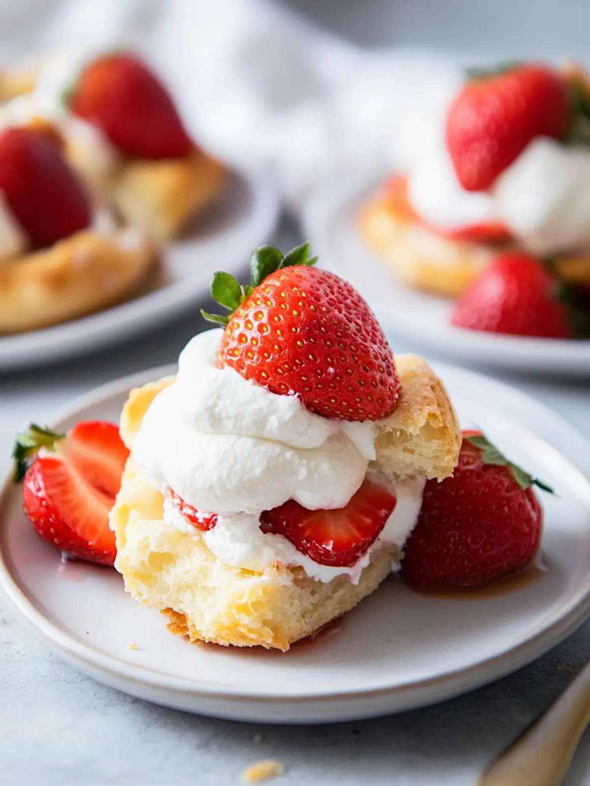 Easy Strawberry Shortcake Puffs: Sweet Treats in 5 Ingredients 3 Easy Strawberry Shortcake Puffs