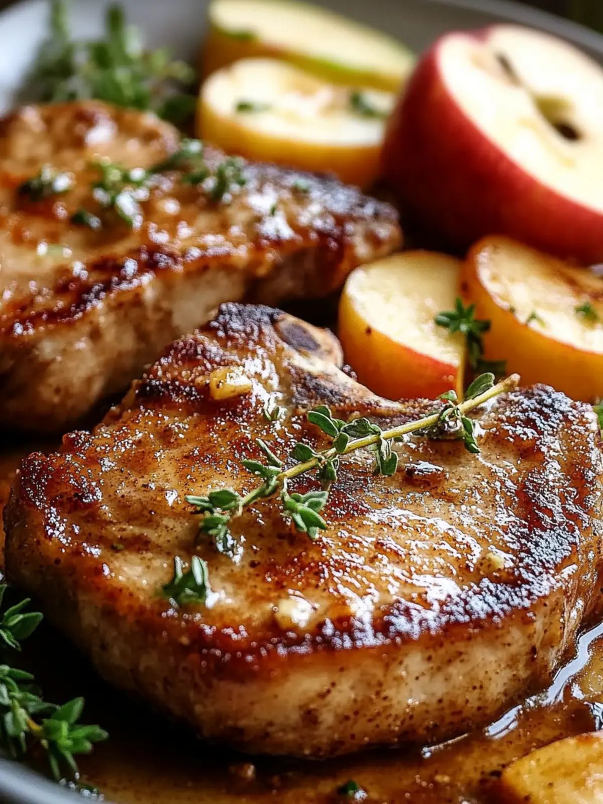 Apple Cinnamon Pork Chops: Your New Fall Comfort Food Delight 2 Apple Cinnamon Pork Chops