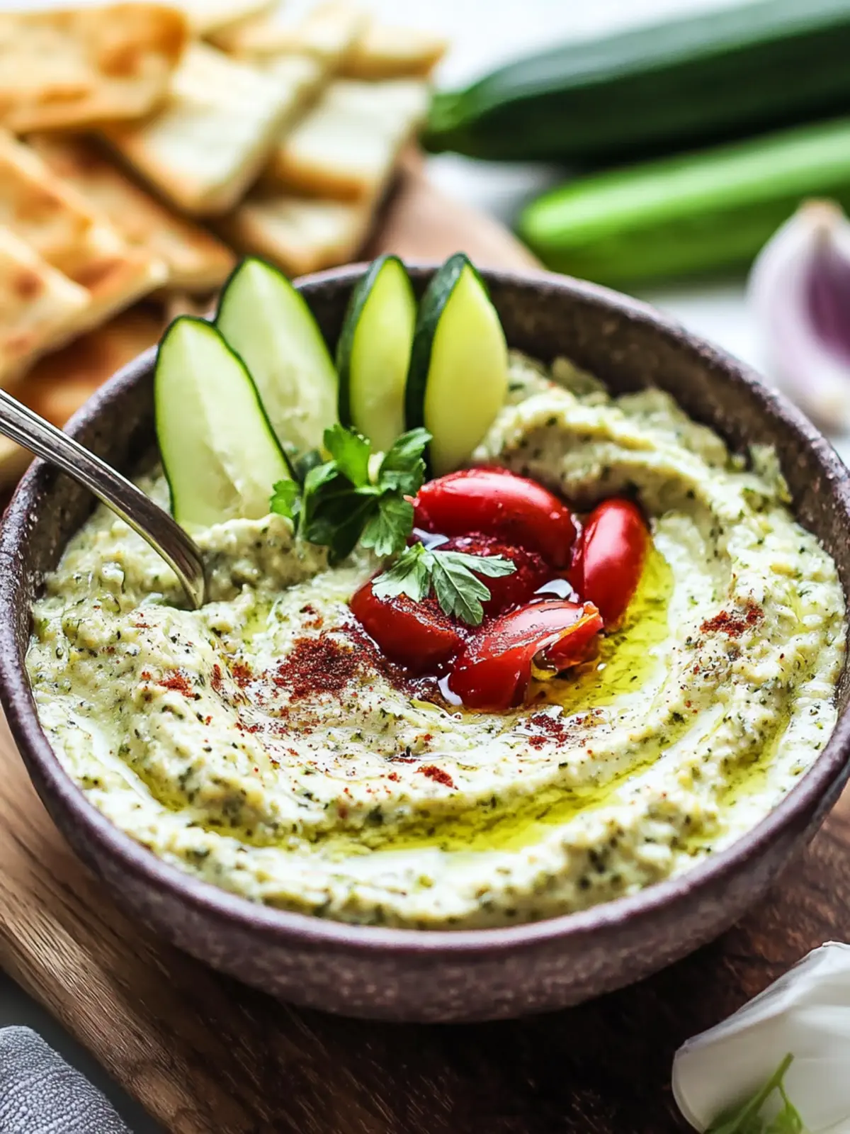 Zesty Roasted Zucchini Dip That's Dairy-Free and Delicious 5 Roasted Zucchini Dip