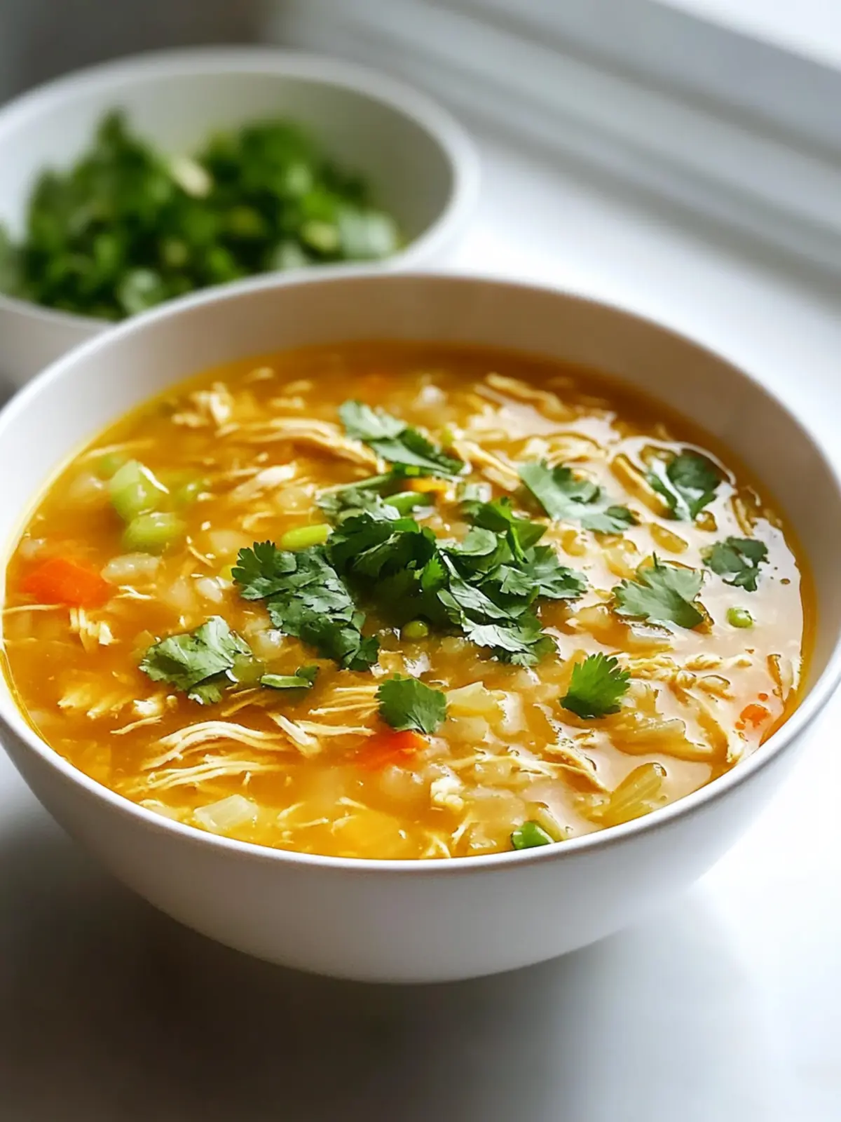 Comforting One Pot Chicken Egg Roll Soup with Napa Cabbage Recipe 3 One Pot Chicken Egg Roll Soup with Napa Cabbage Recipe