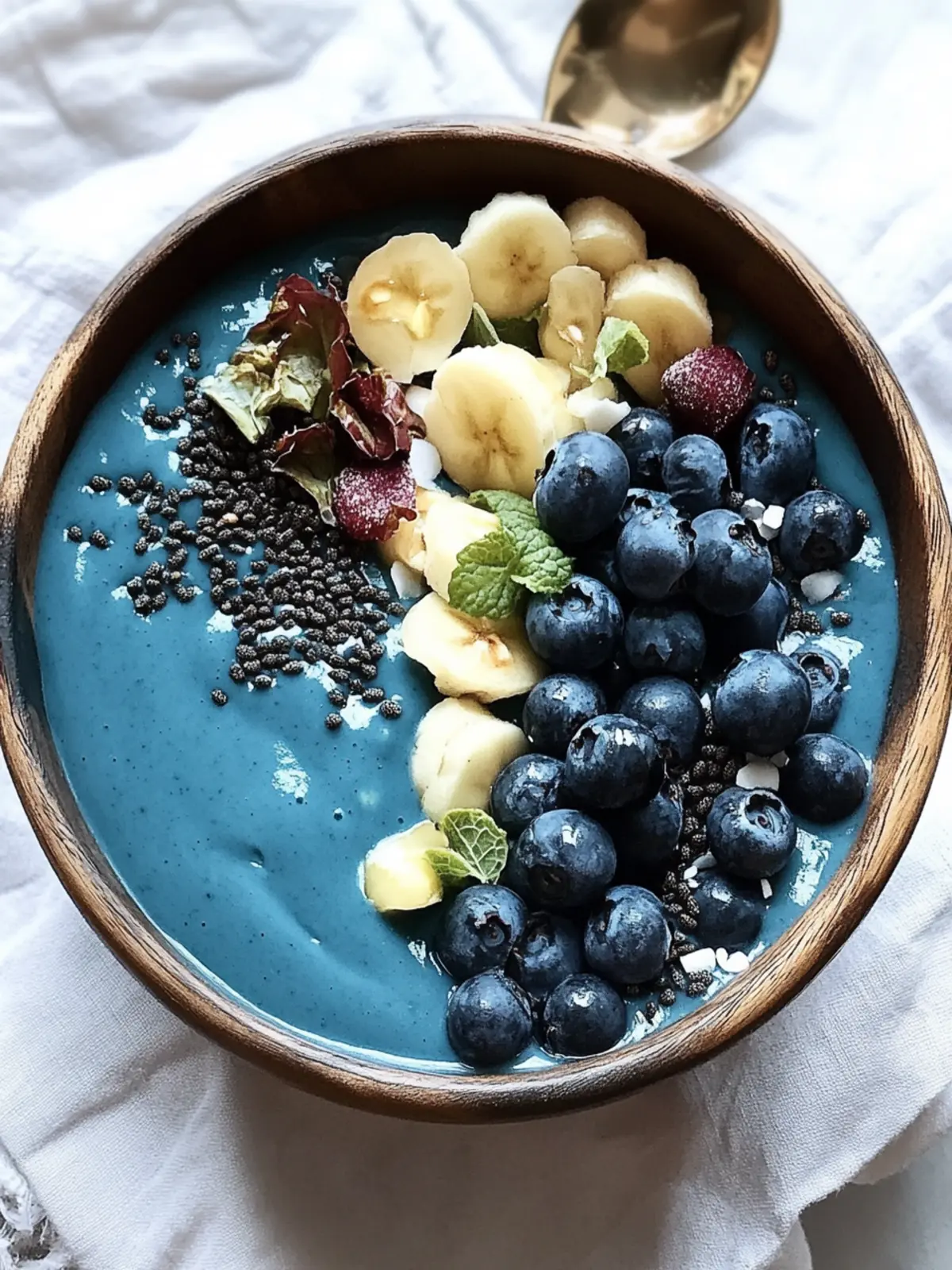 Vibrant Blue Spirulina Smoothie Bowl for a Tropical Boost 4 Blue Spirulina Smoothie Bowl