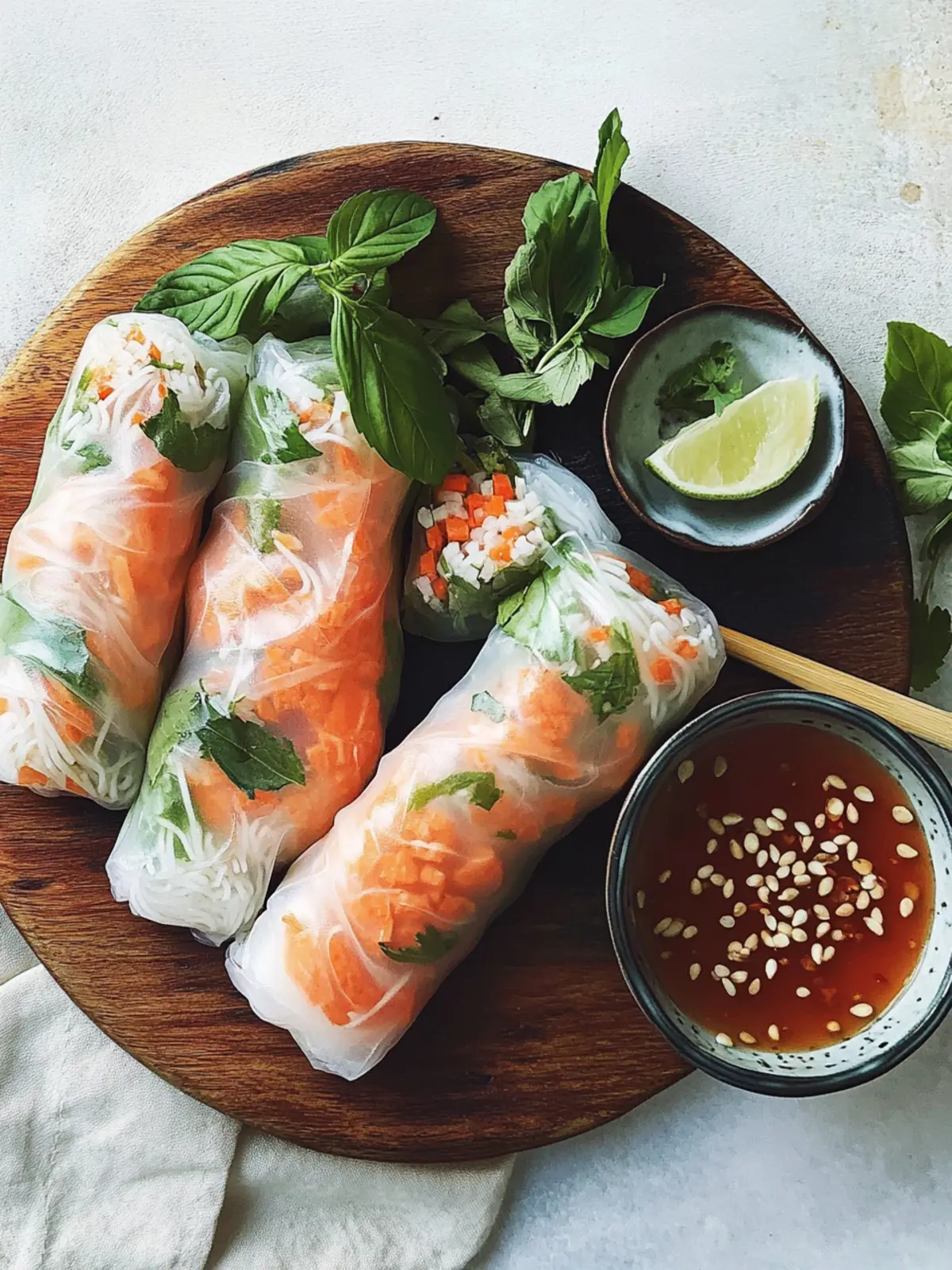 Delicious Vietnamese Summer Rolls That Refresh Your Summer Evenings 3 Vietnamese summer rolls