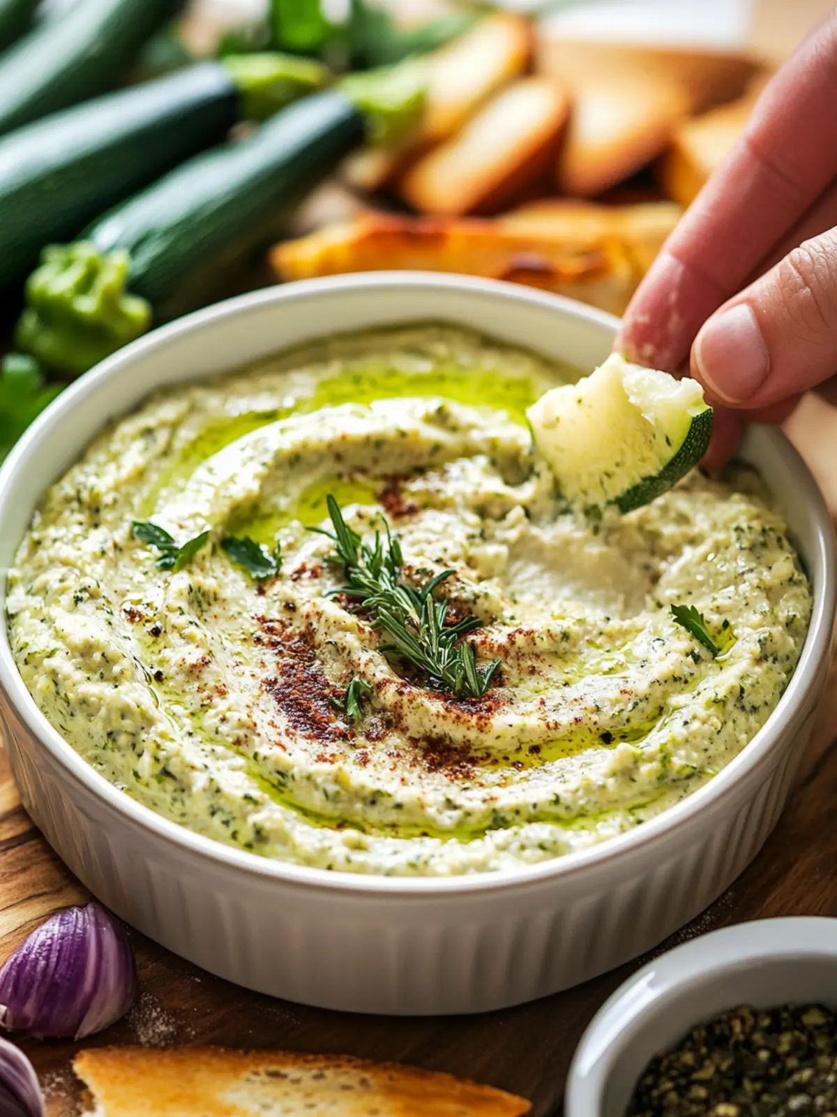 Zesty Roasted Zucchini Dip That's Dairy-Free and Delicious 3 Roasted Zucchini Dip