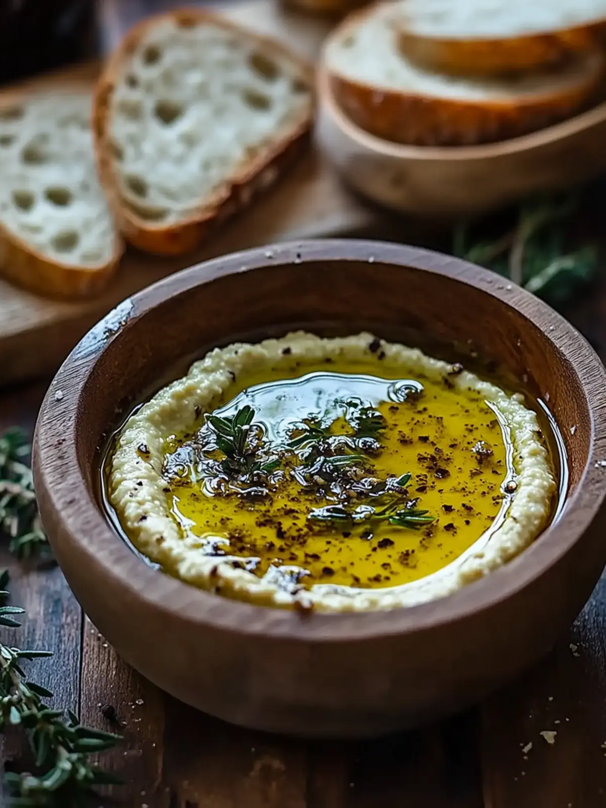 Irresistible Olive Oil Dip with Warm Crusty Bread Bliss 3 Olive Oil Dip with Warm Crusty Bread