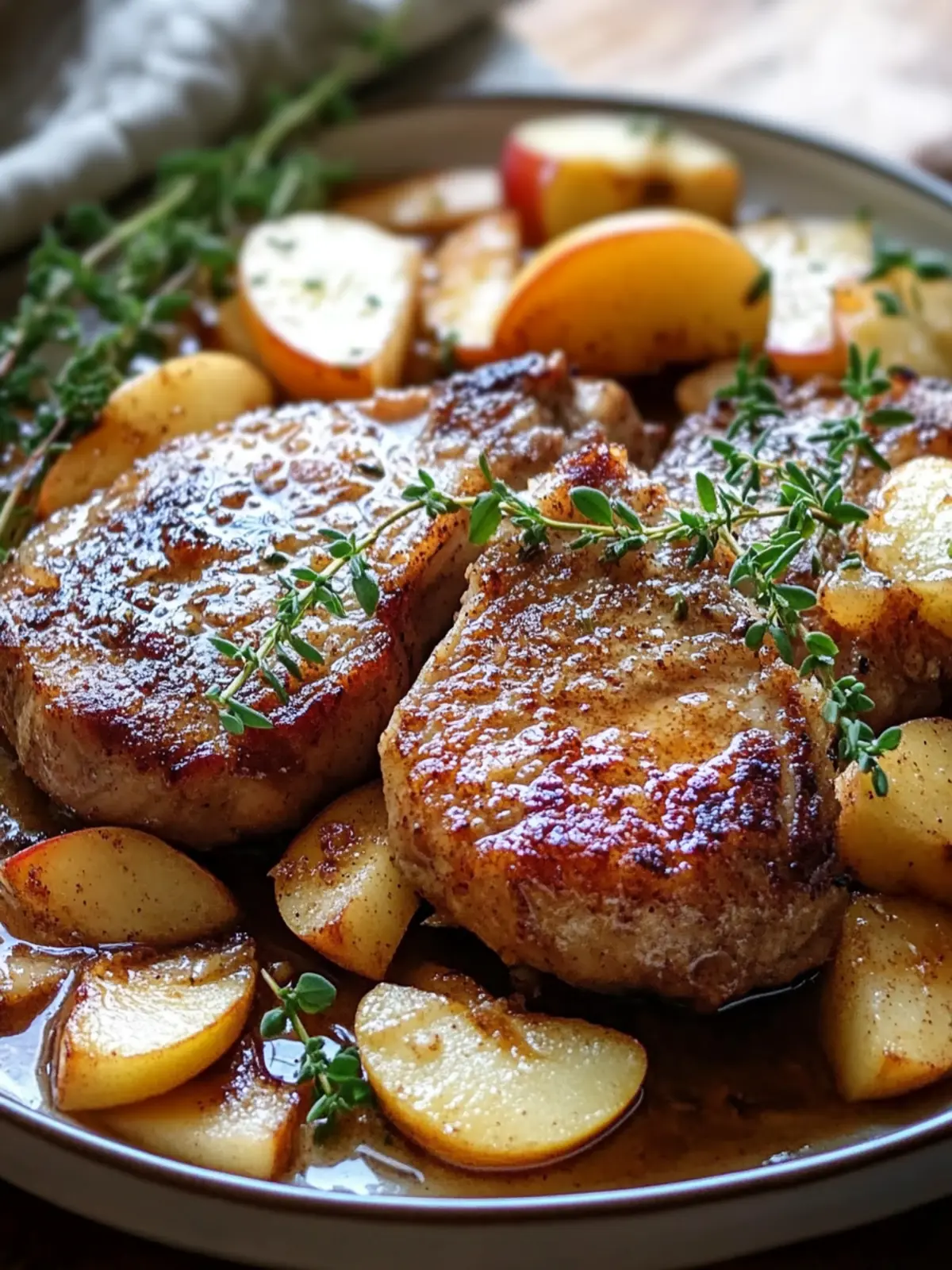 Apple Cinnamon Pork Chops: Your New Fall Comfort Food Delight 3 Apple Cinnamon Pork Chops