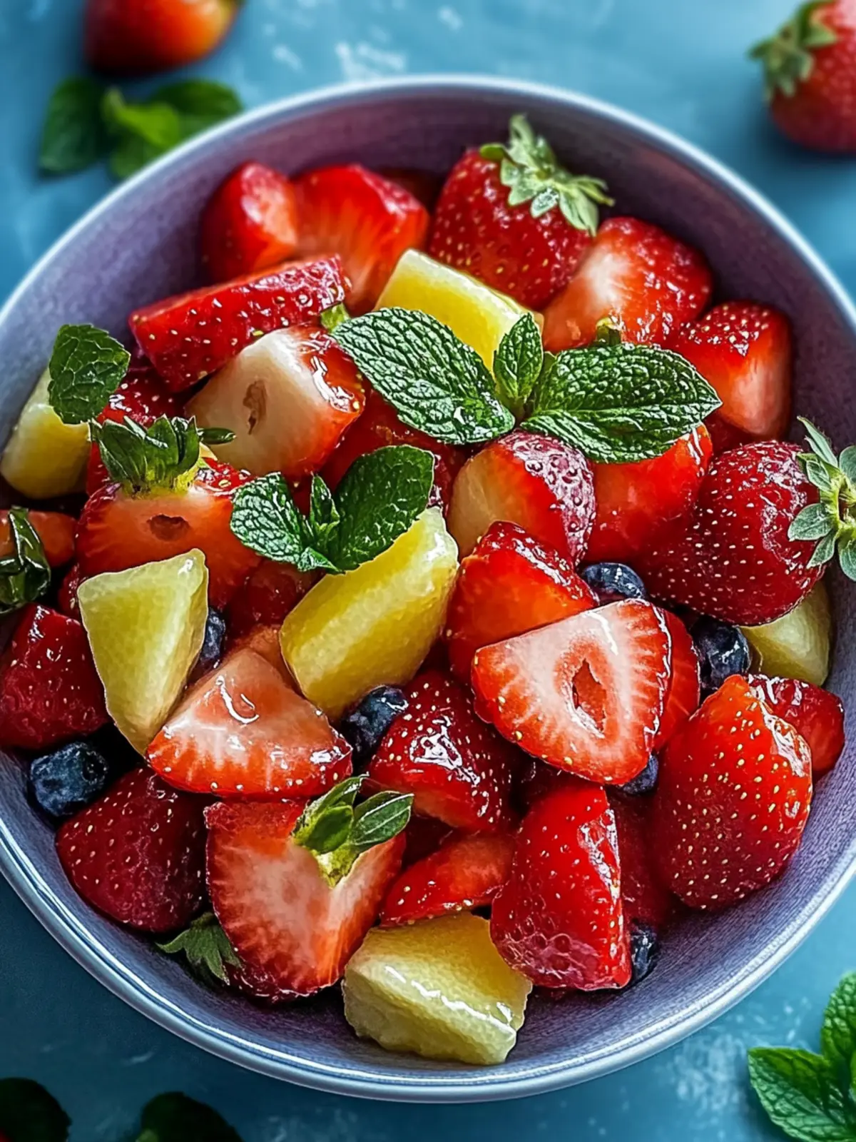 Refreshing Strawberry Lemonade Fruit Salad: A Sweet Summer Treat 4 Strawberry Lemonade Fruit Salad