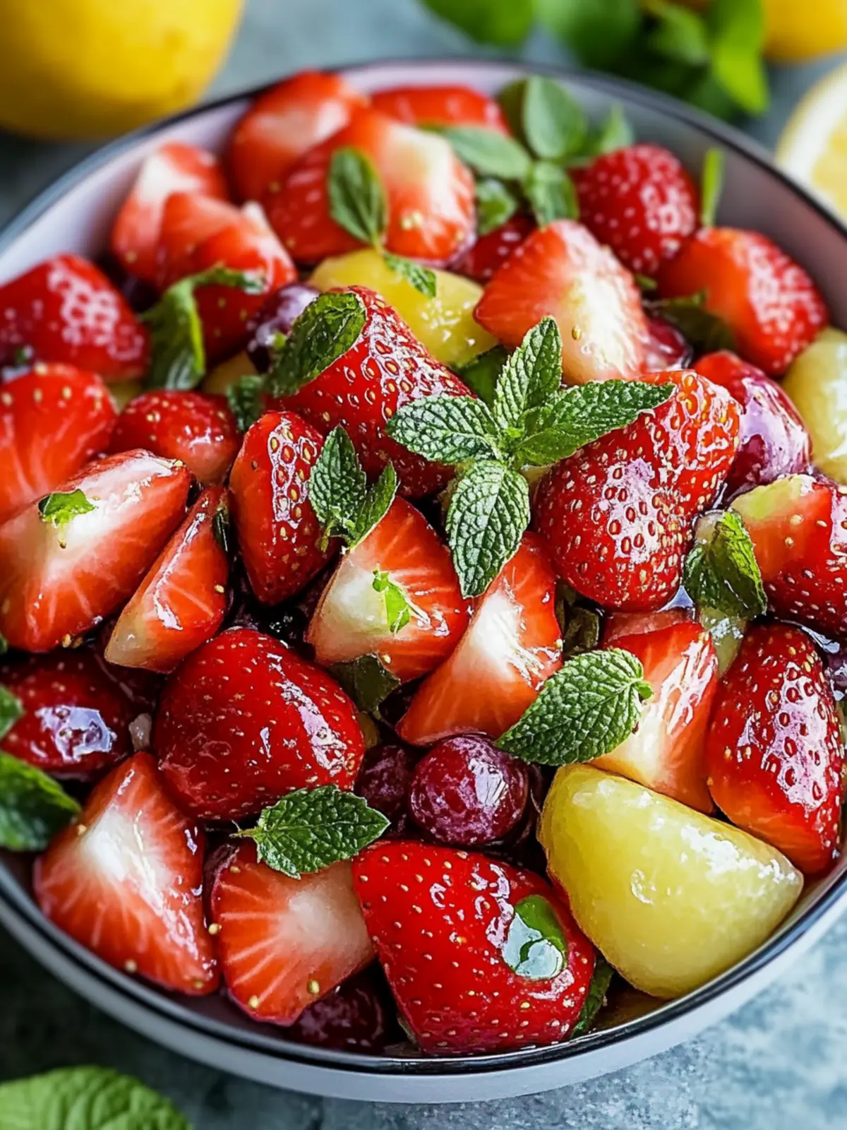 Refreshing Strawberry Lemonade Fruit Salad: A Sweet Summer Treat 5 Strawberry Lemonade Fruit Salad